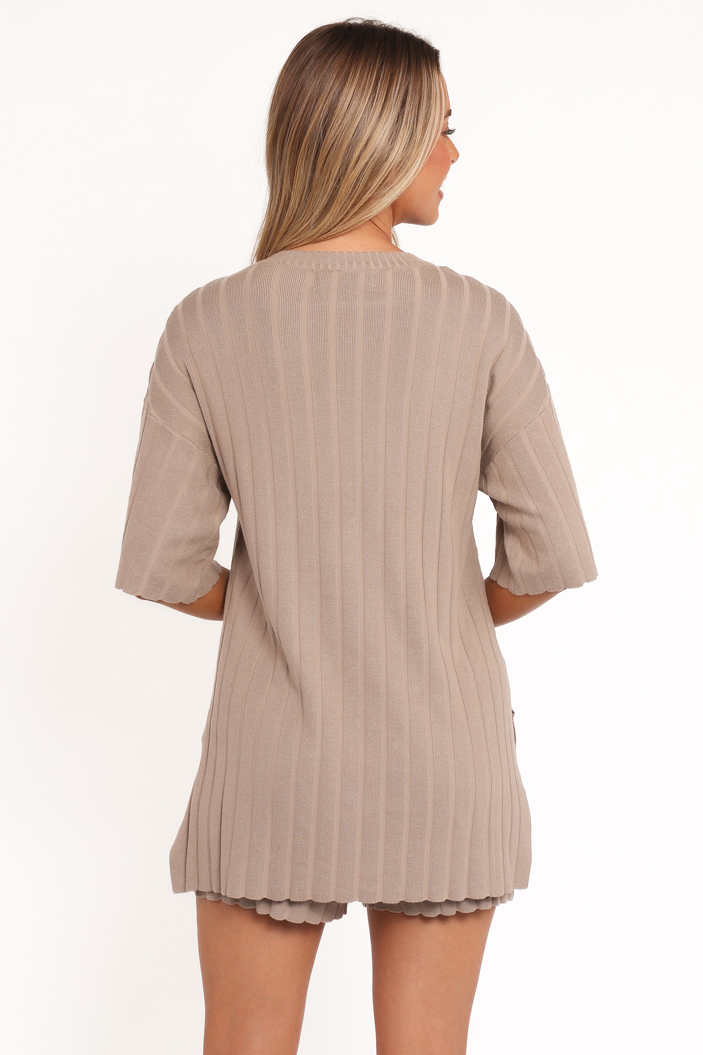 Silvie Shorts Set - Beige