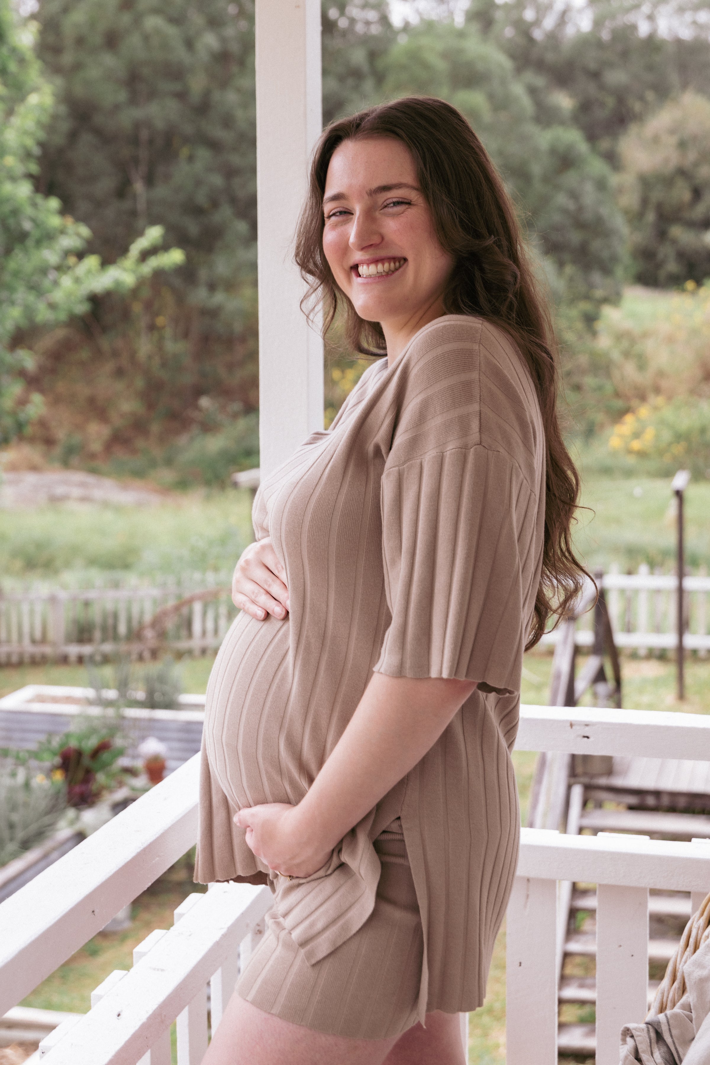 Silvie Shorts Set - Beige