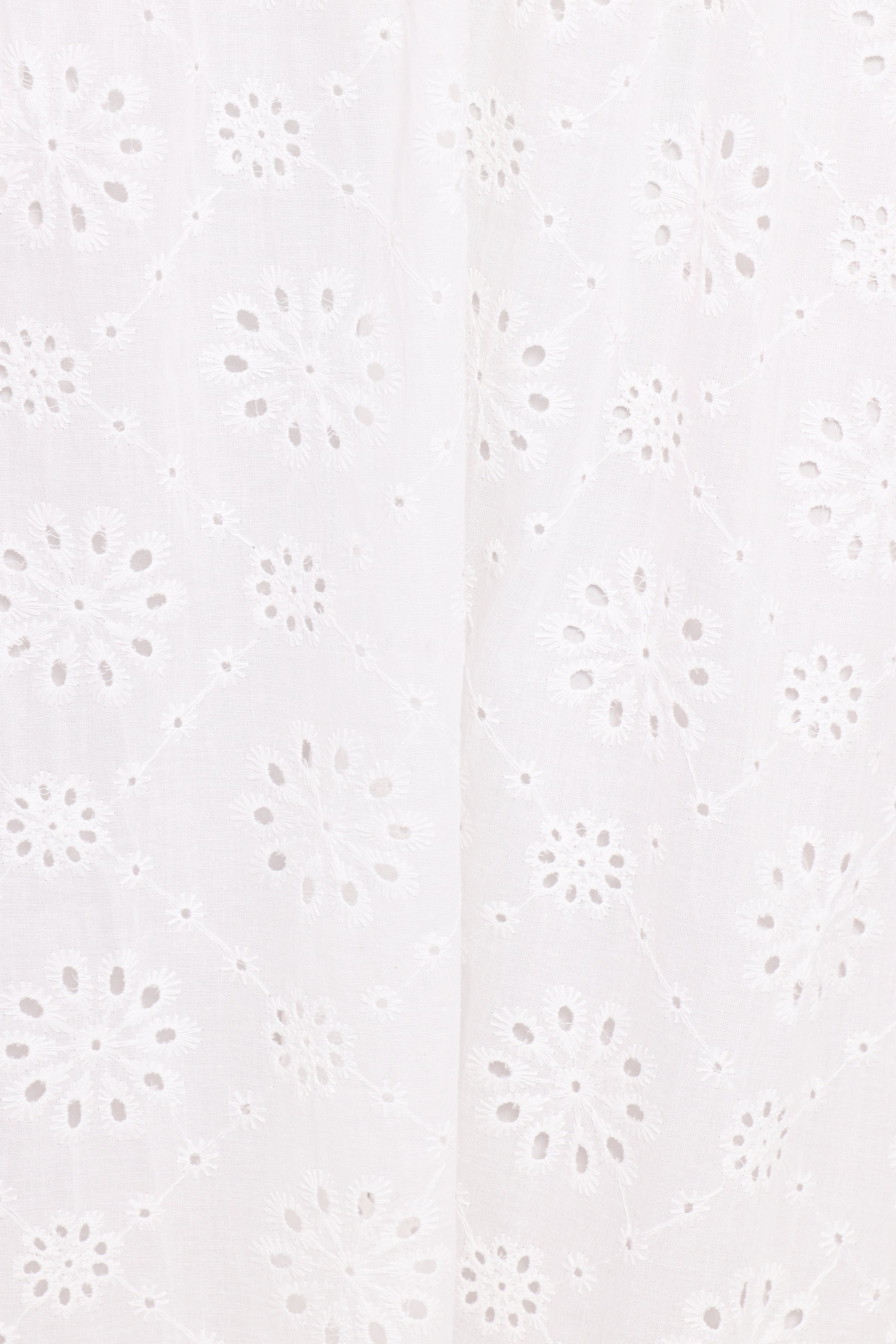 Sinead Eyelet Maxi Skirt - White