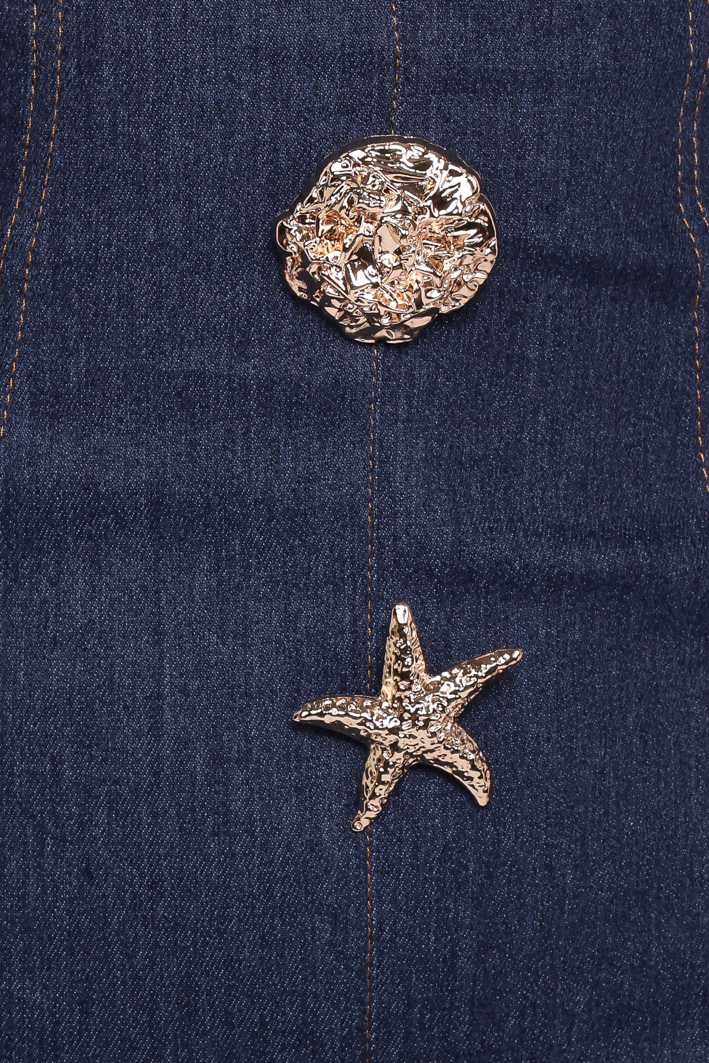 Slater Midi Dress - Denim