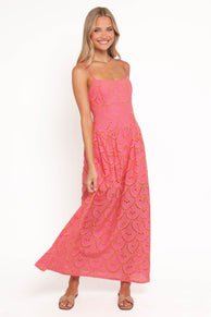 Sonny Maxi Dress - Pink/Orange