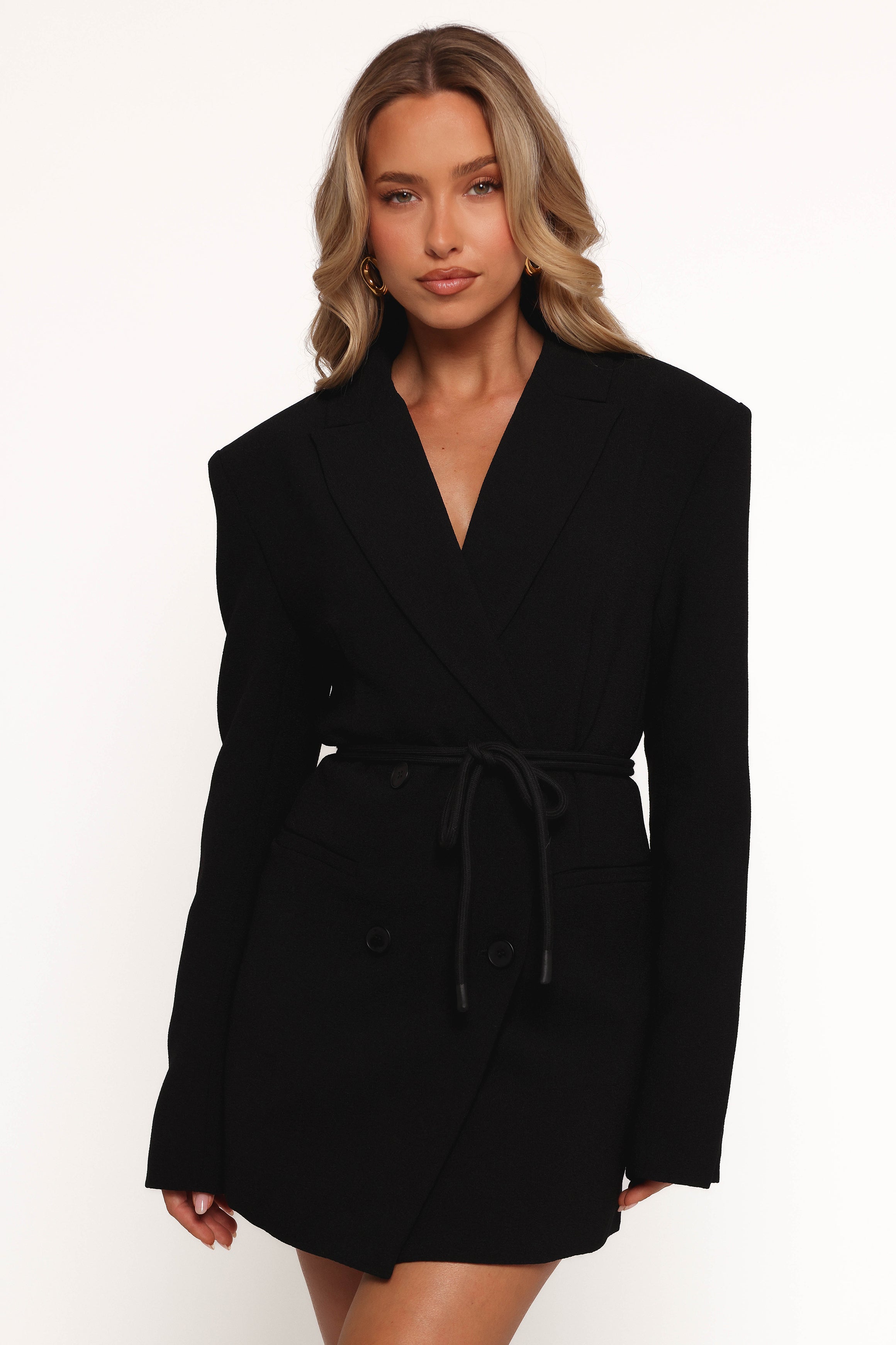 Soraya Mini Dress - Black