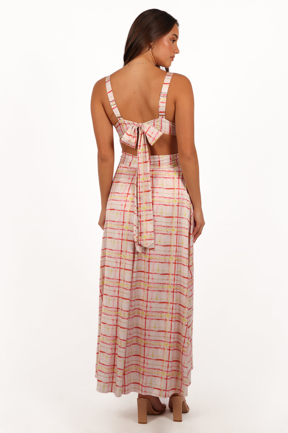 Sydney Maxi Dress - Sunset Check