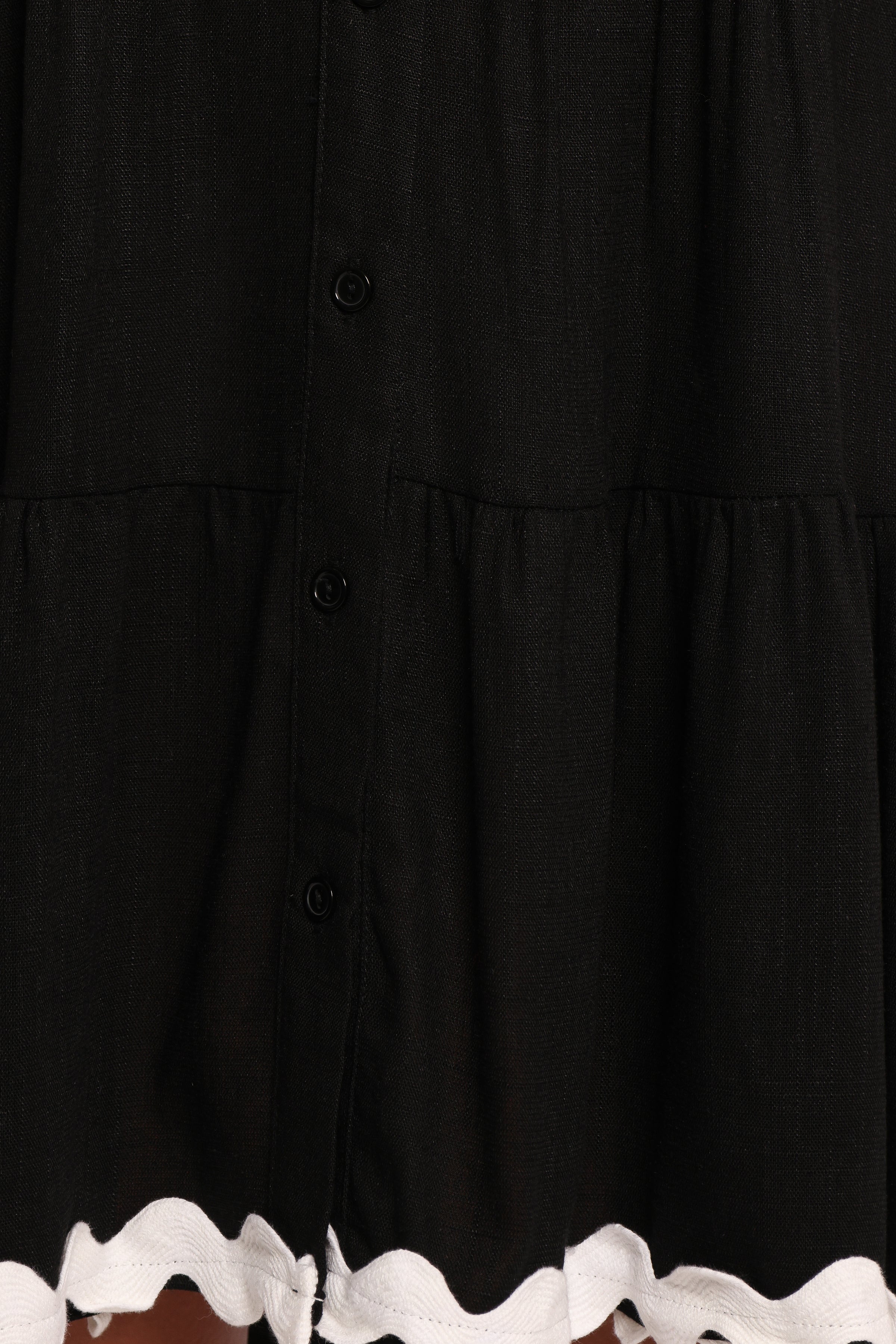 Tala Mini Dress - Black/White