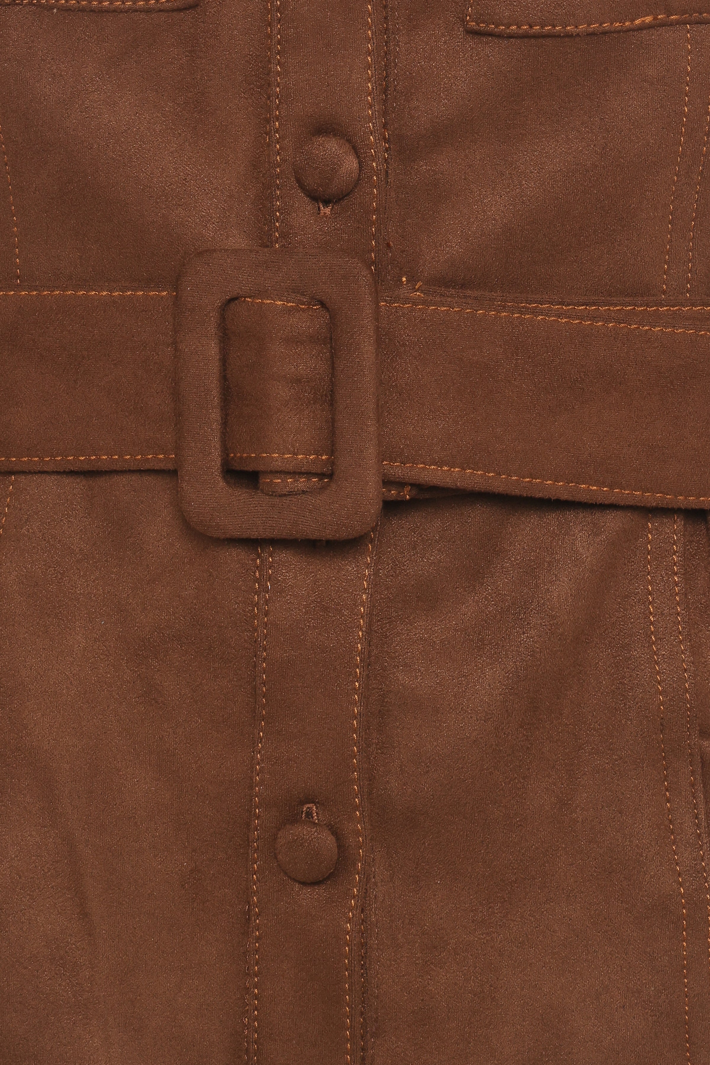 Talina Mini Dress - Brown