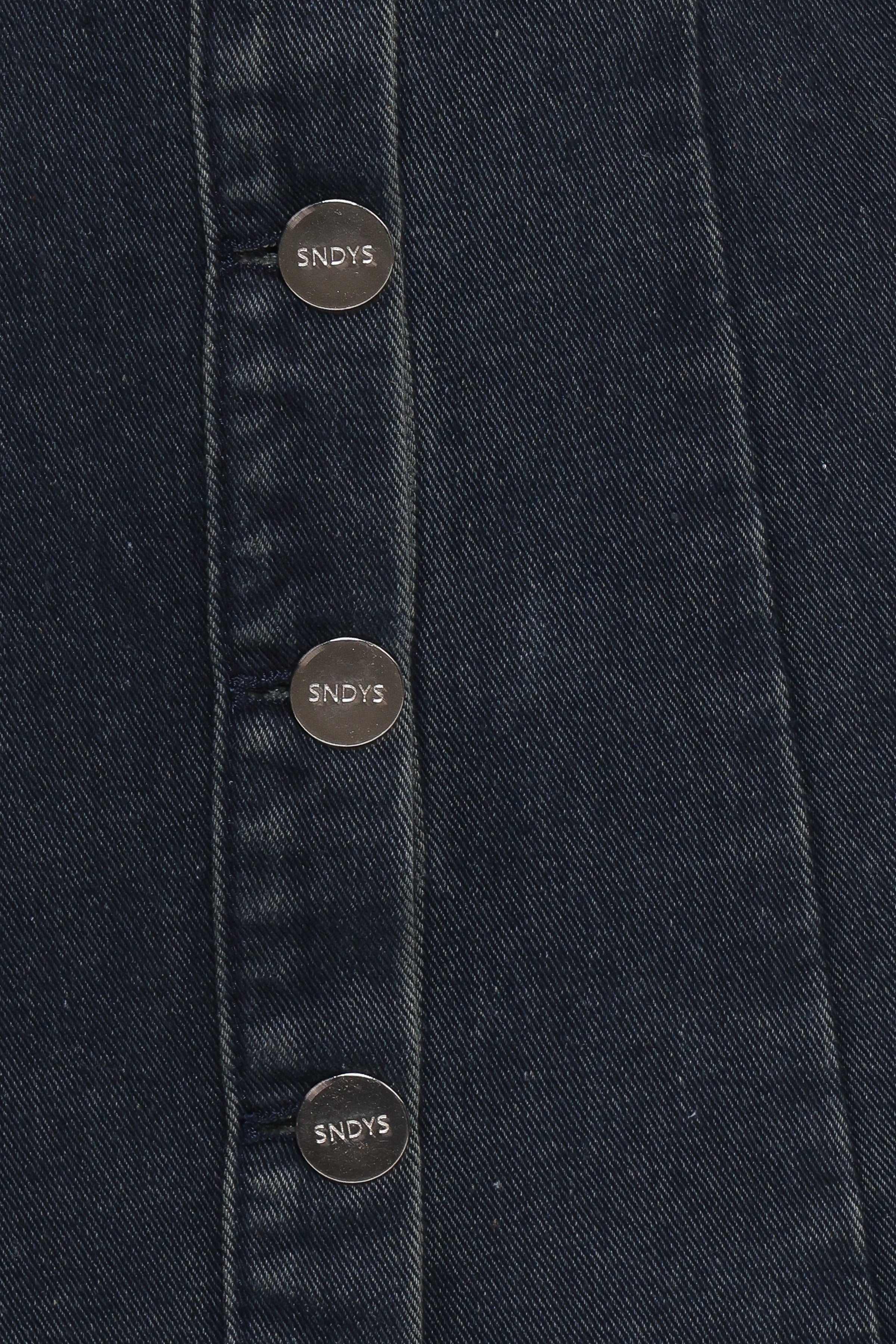 Tilla Denim Mini Dress - Indigo Blue