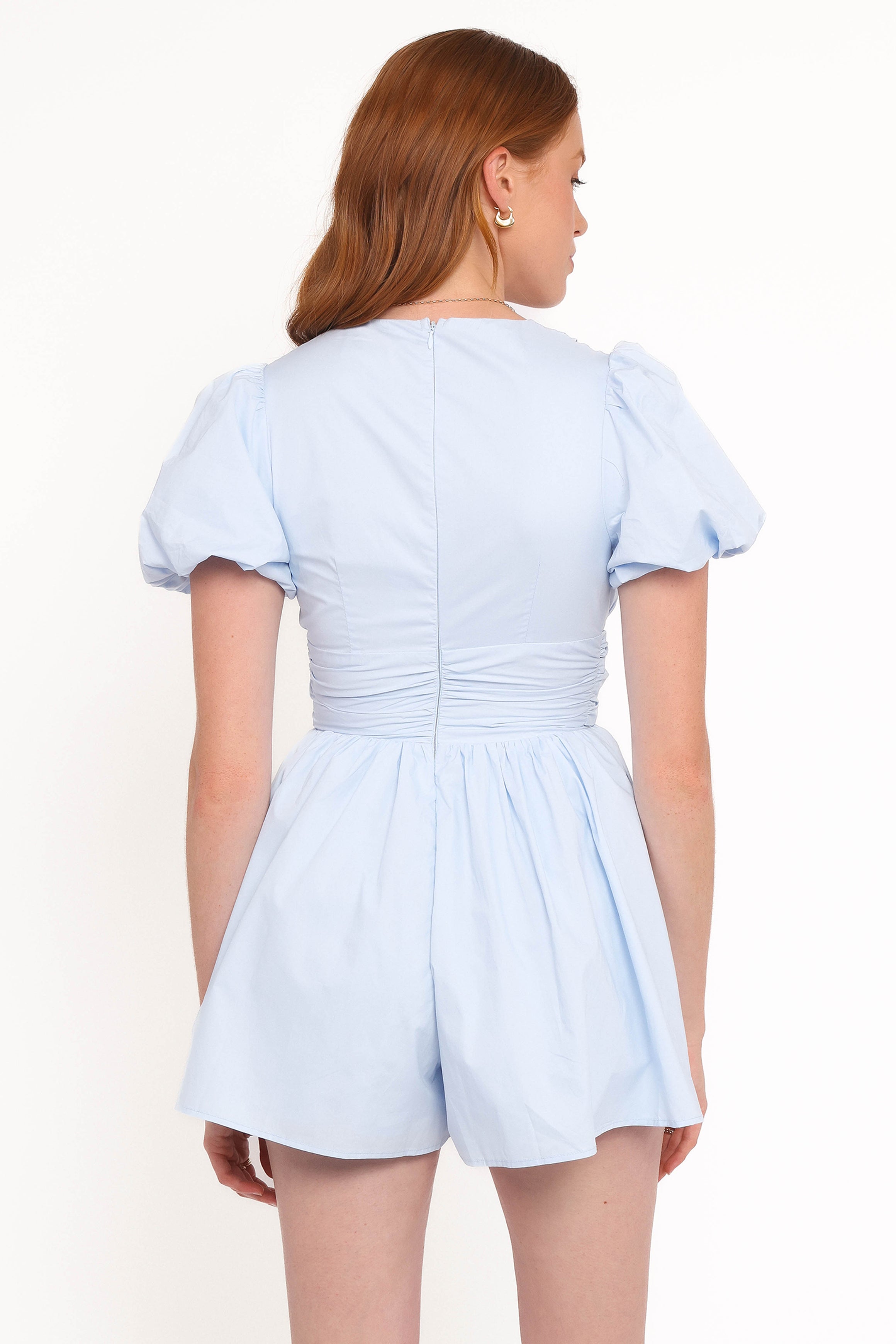 Tracy Playsuit - Pale Blue