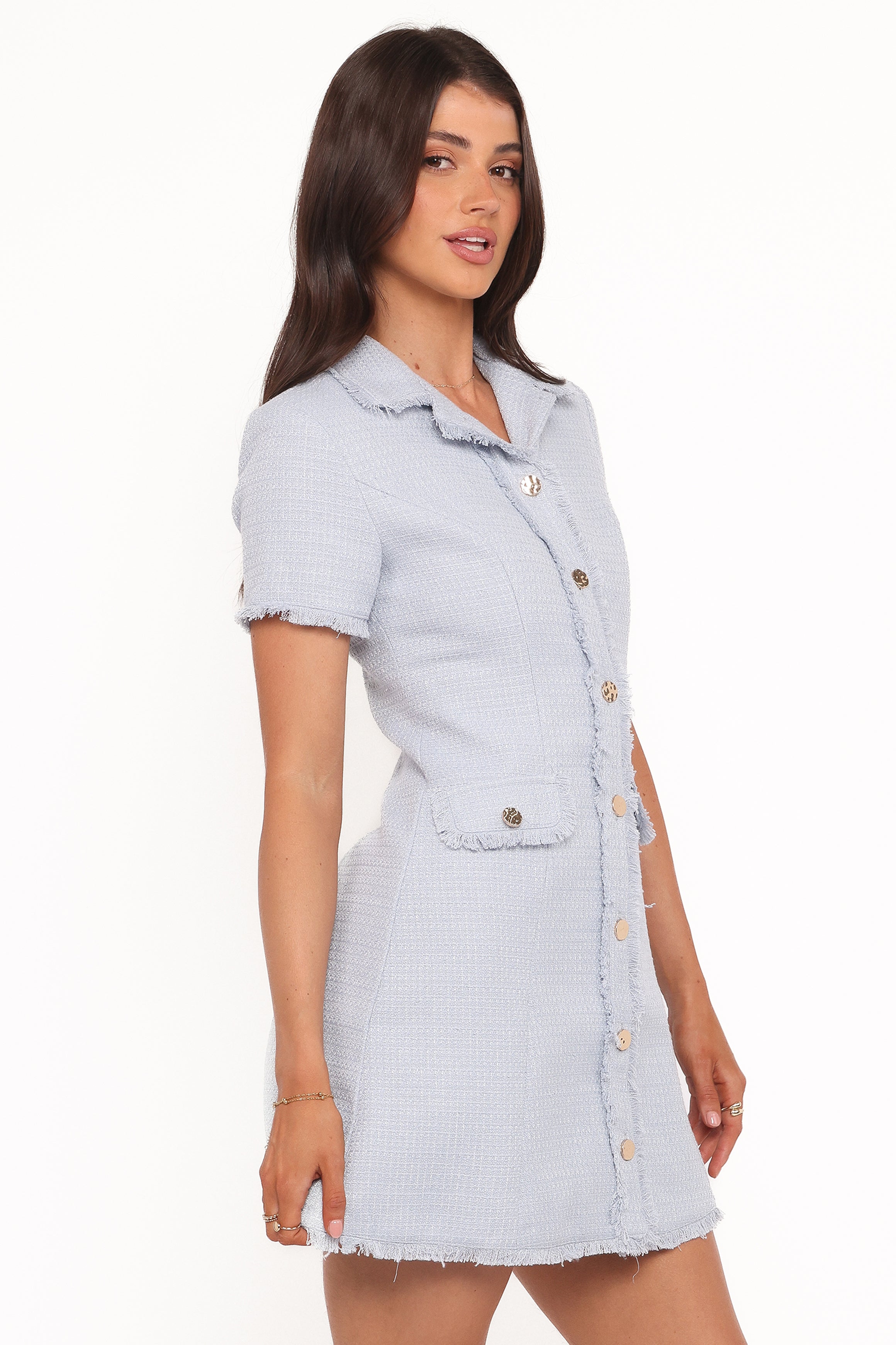 Travistine Mini Dress - Blue