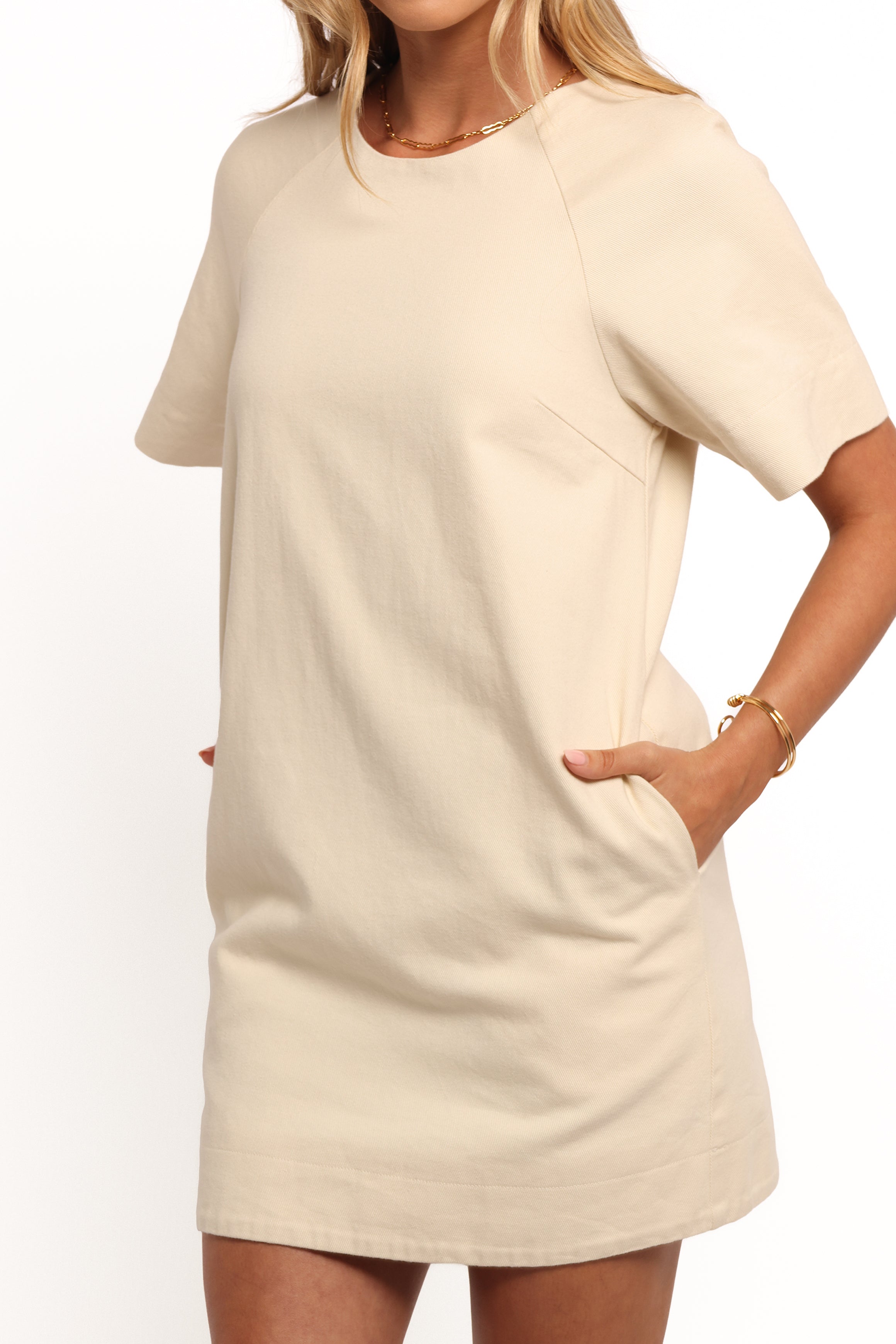 Tyler Mini Dress - Cream