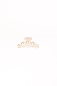 Camille Hair Clip - Pearl