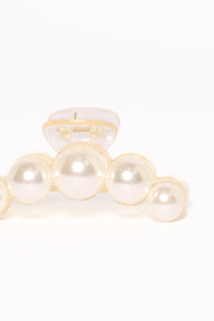 Camille Hair Clip - Pearl