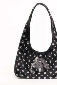 Valerie Studded Bag - Black