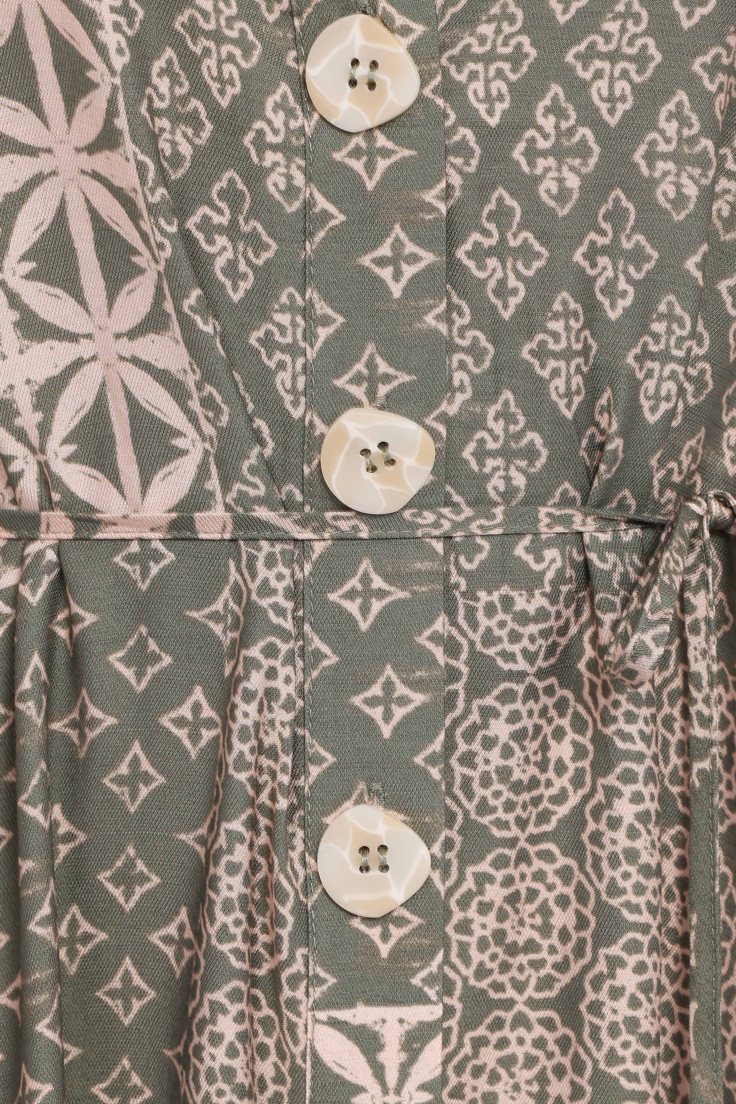 Verlina Maxi Dress - Patchwork Print