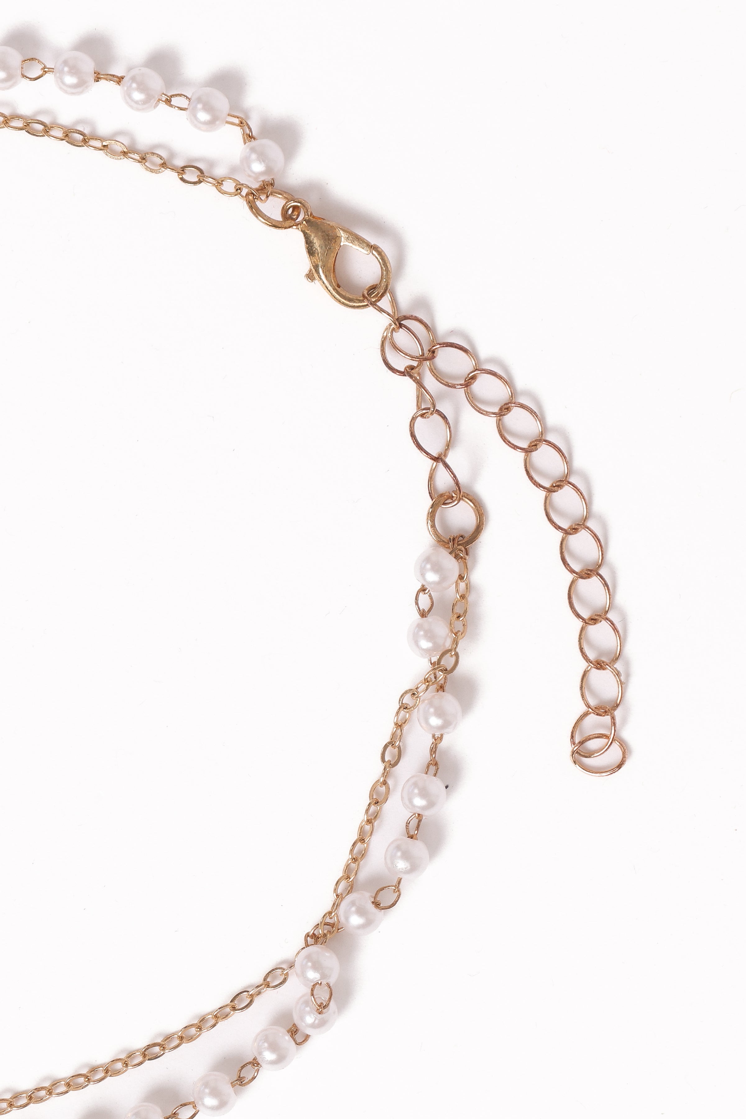 Viola Necklace Set - Pearl/Gold