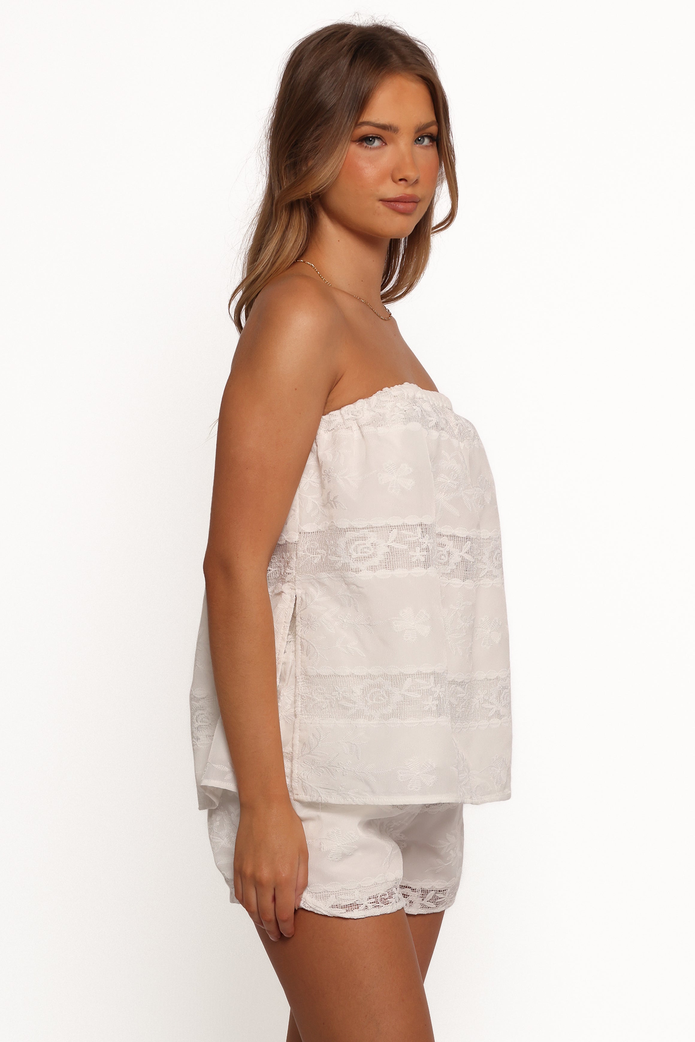 Wenira Short Set - White