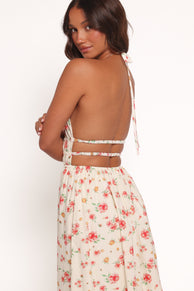 Wilder Halterneck Maxi Dress - Pink Floral