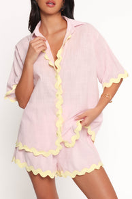 Wilson Short Set - Pink Yellow