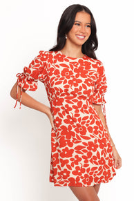 Yelena Mini Dress - Red