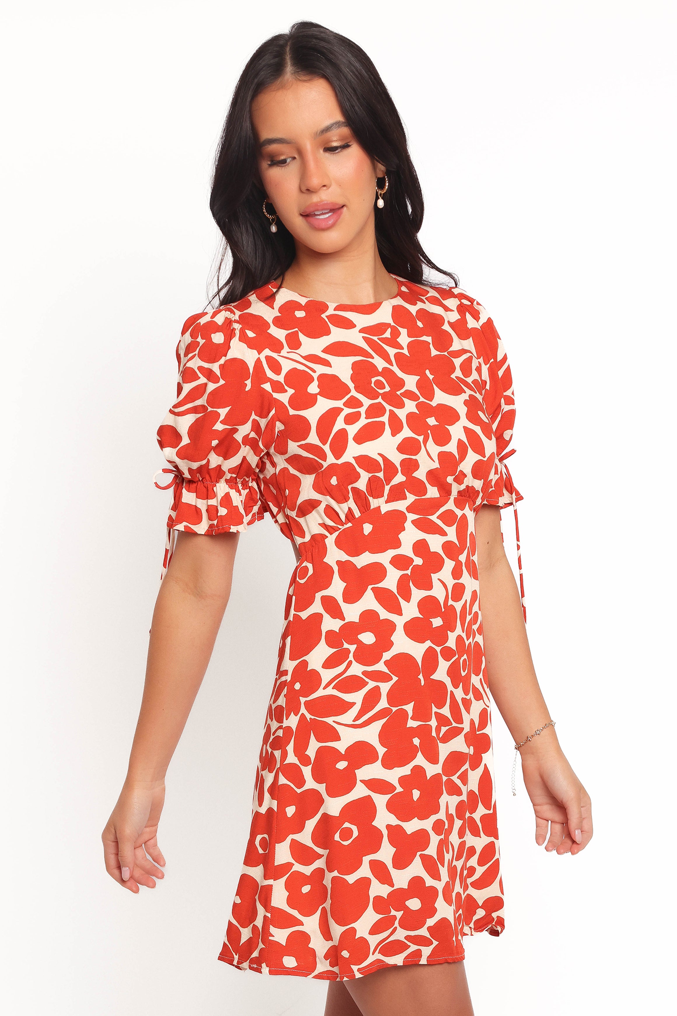 Yelena Mini Dress - Red