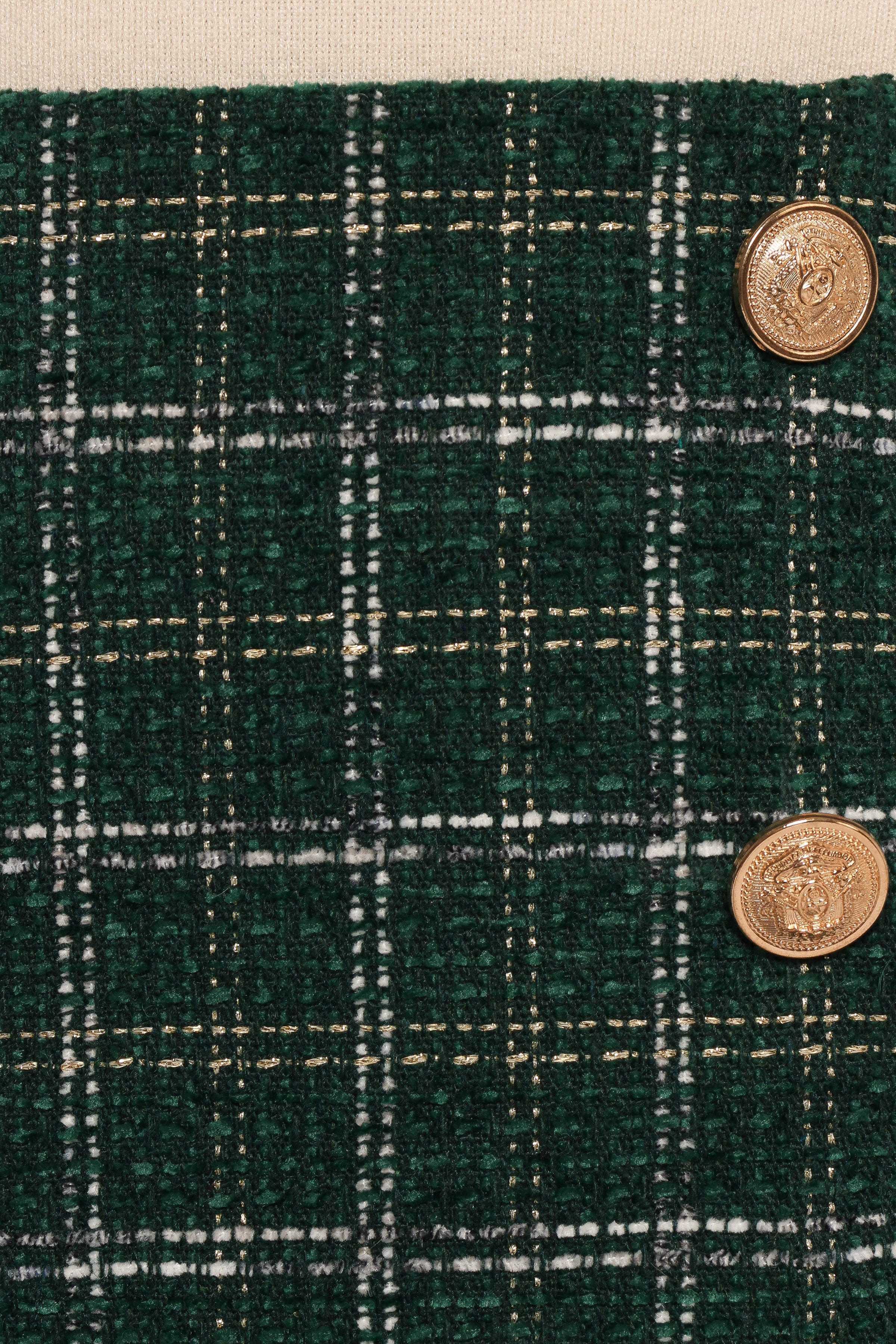 Zadia Mini Skirt - Green