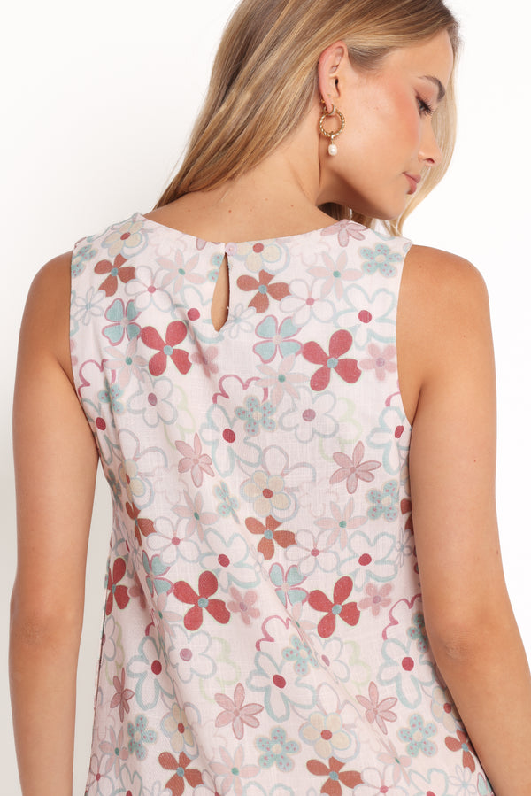 Zoe Mini Dress - Mirabelle Floral