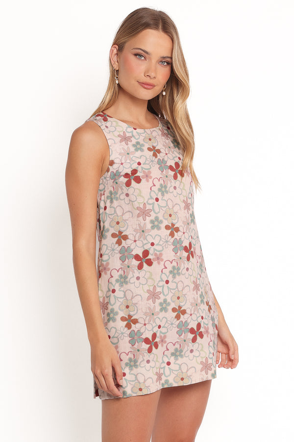 Zoe Mini Dress - Mirabelle Floral