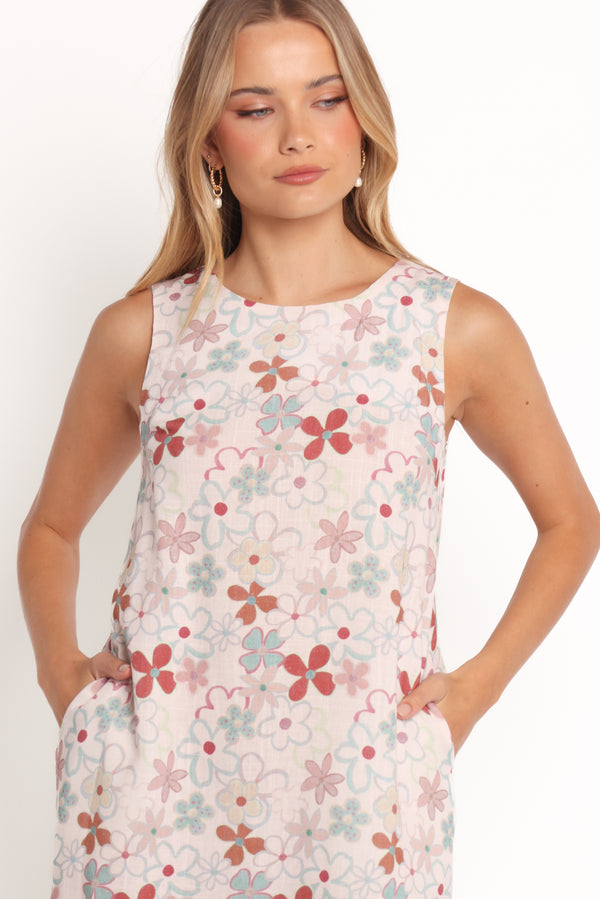 Zoe Mini Dress - Mirabelle Floral