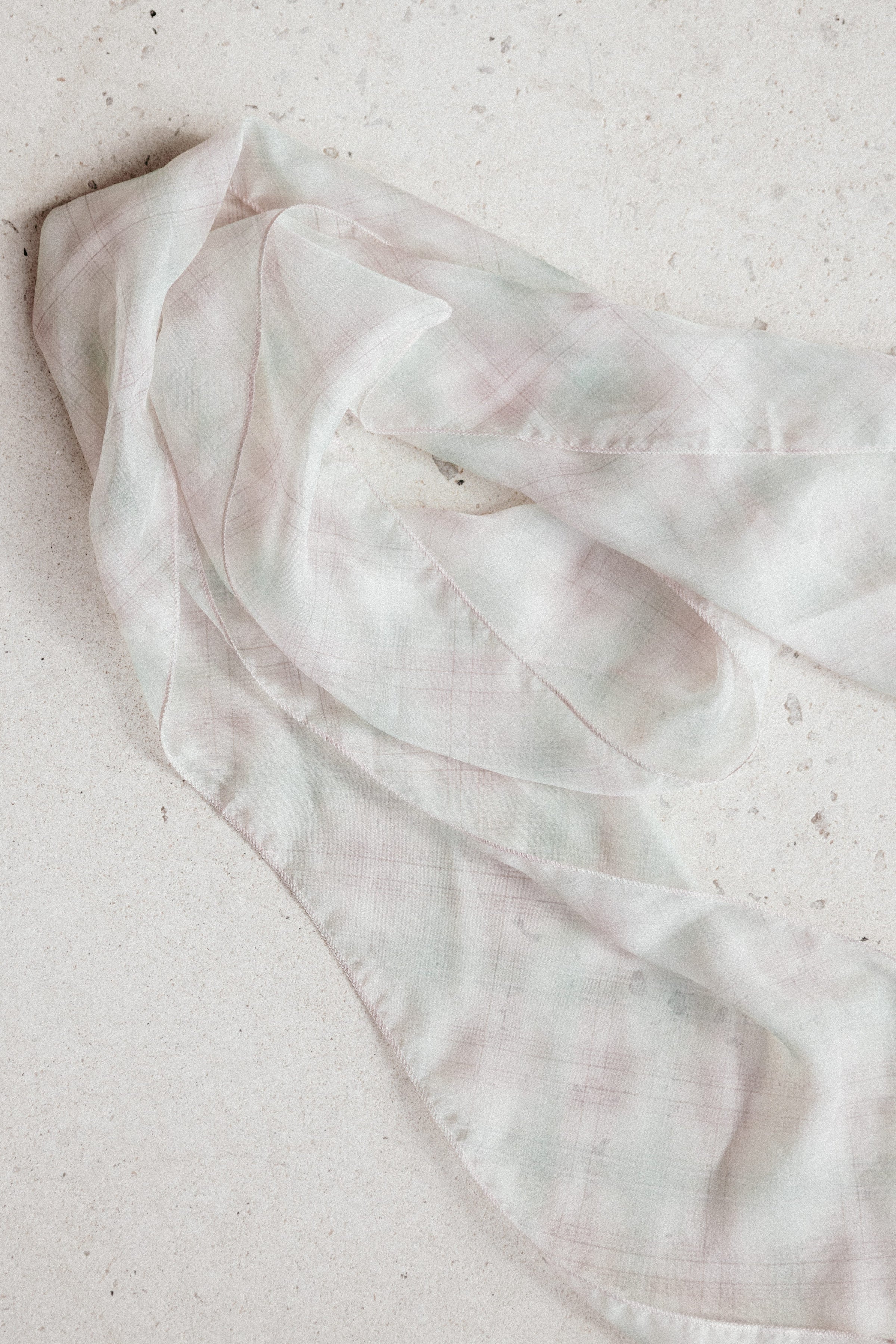 ACCESSORIES Alexis Neck Scarf - Pink Green Plaid