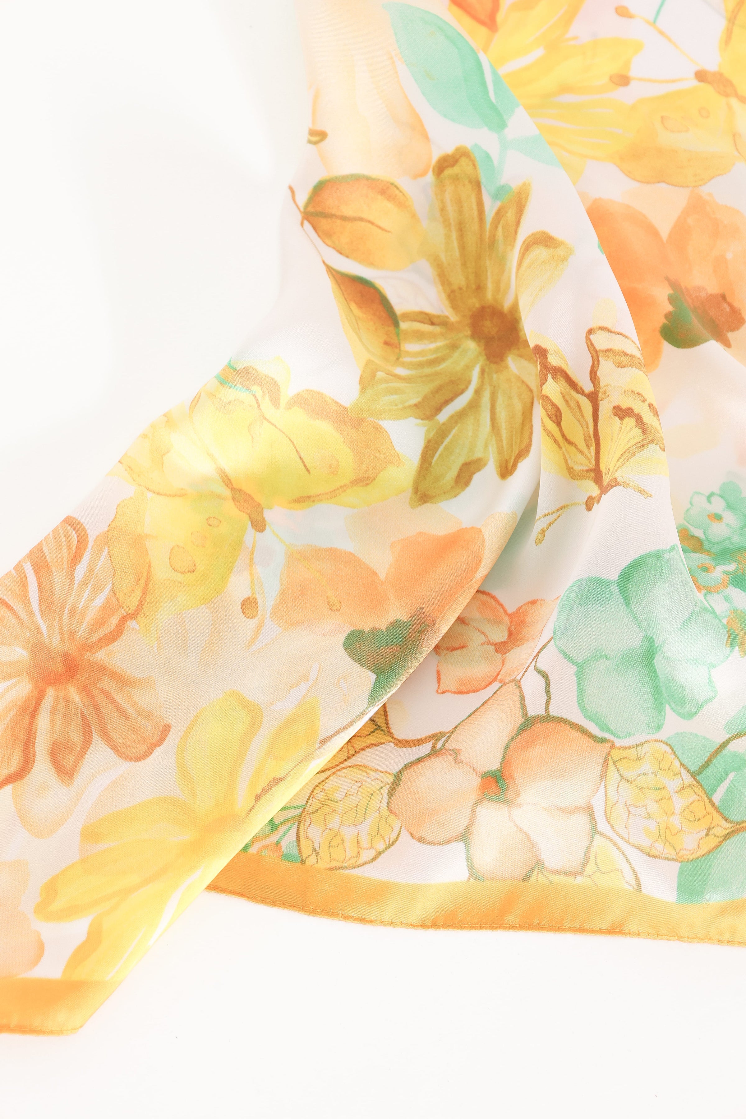ACCESSORIES Alyssa Scarf - Yellow Floral