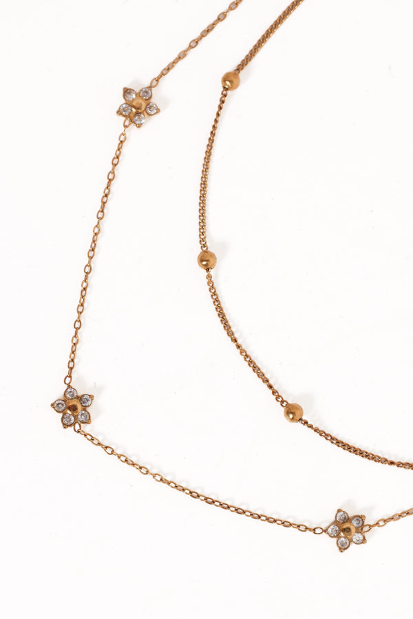 ACCESSORIES Cindy Layered Necklace - Gold