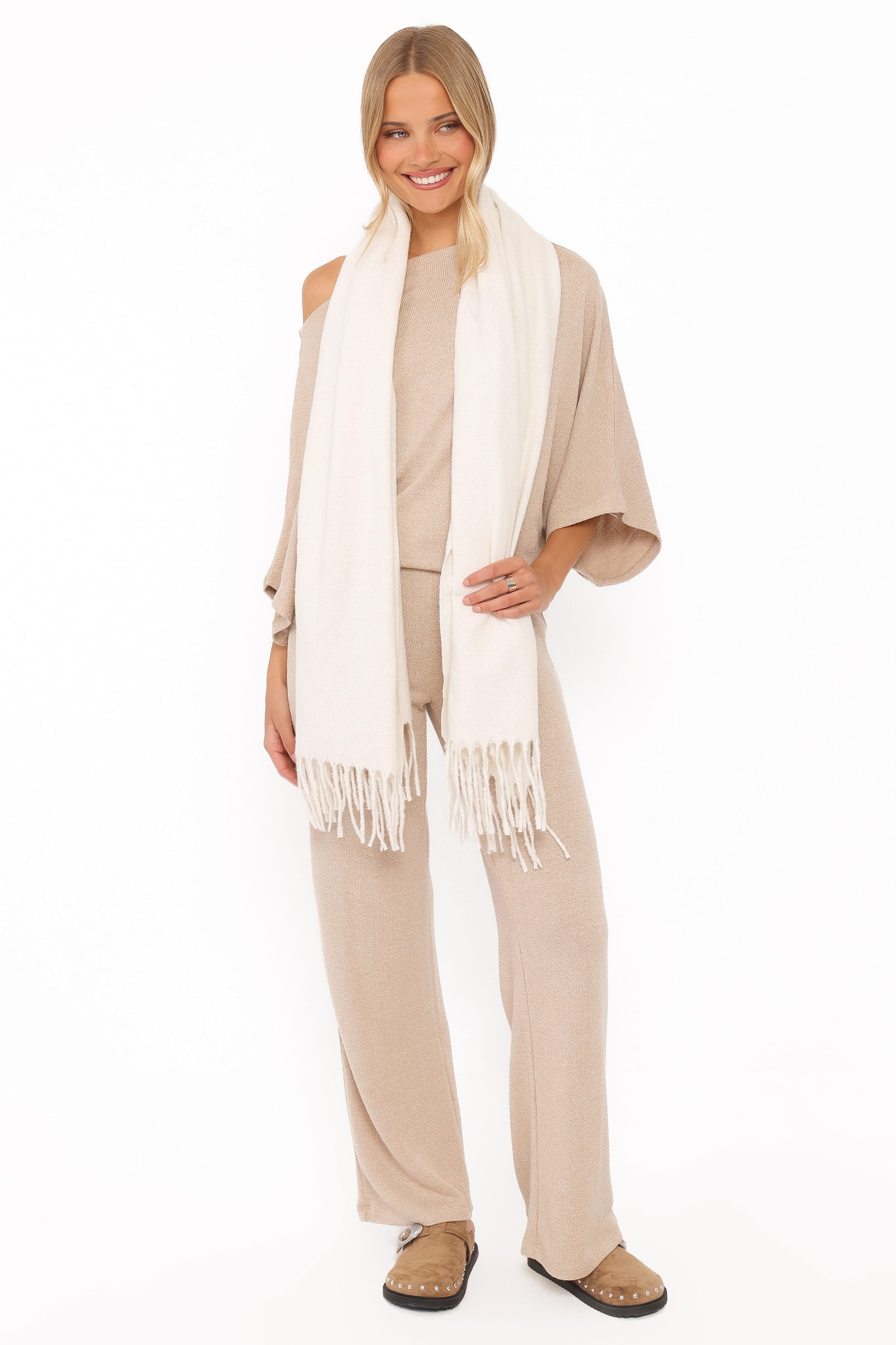 ACCESSORIES Eleanor Scarf - Cream