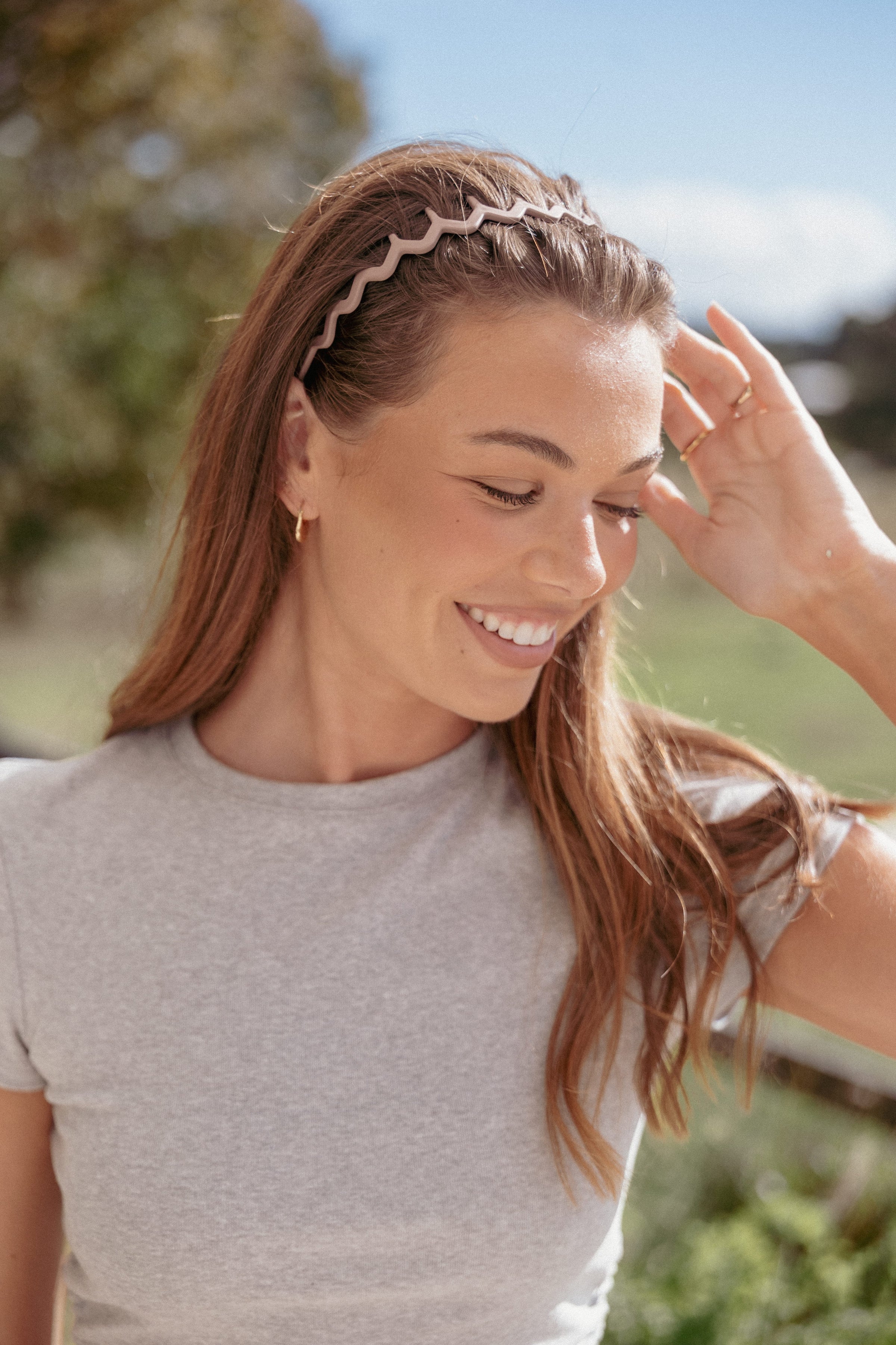 ACCESSORIES Hunter Headband - Beige