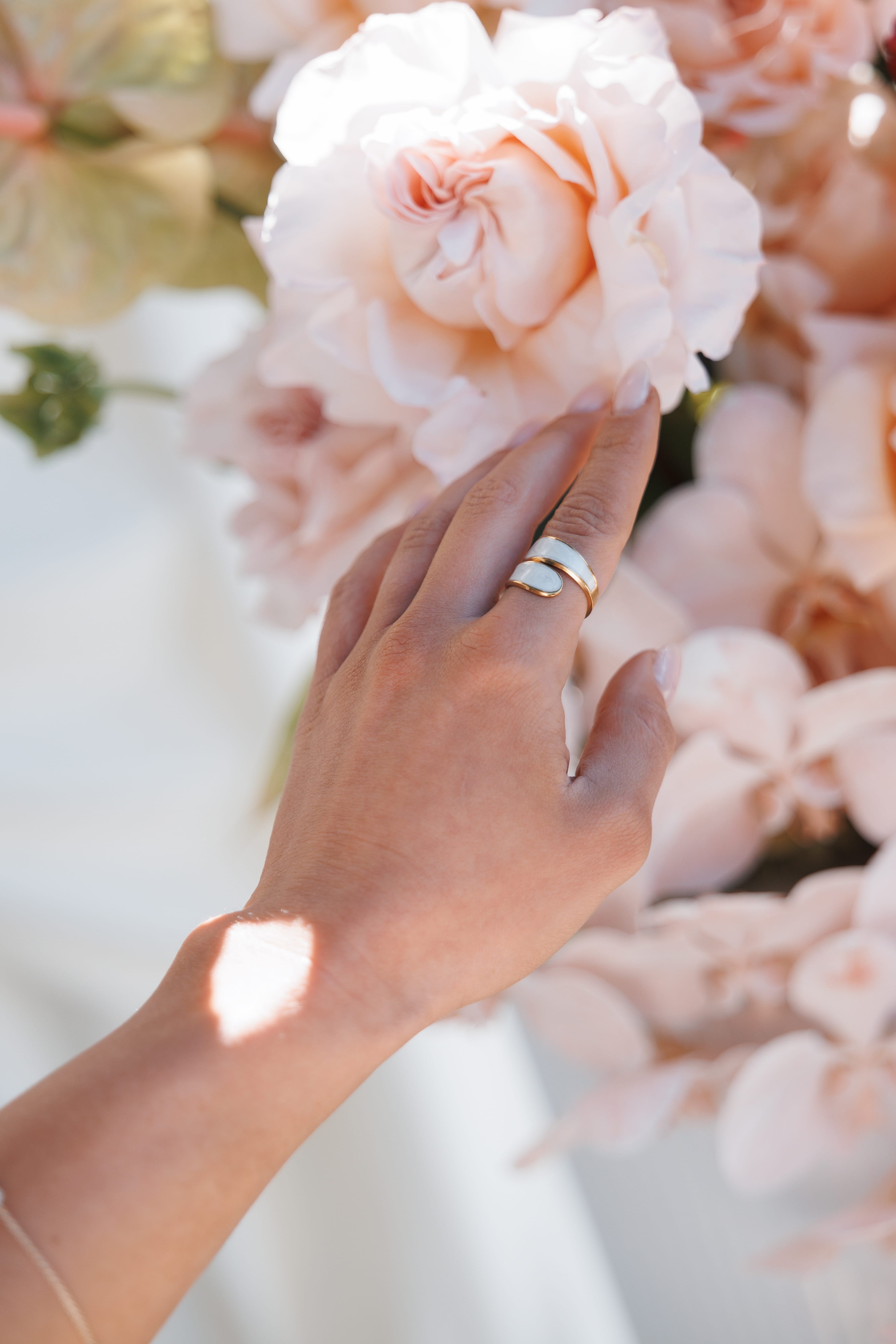 ACCESSORIES Julietta Ring - Gold Pearl