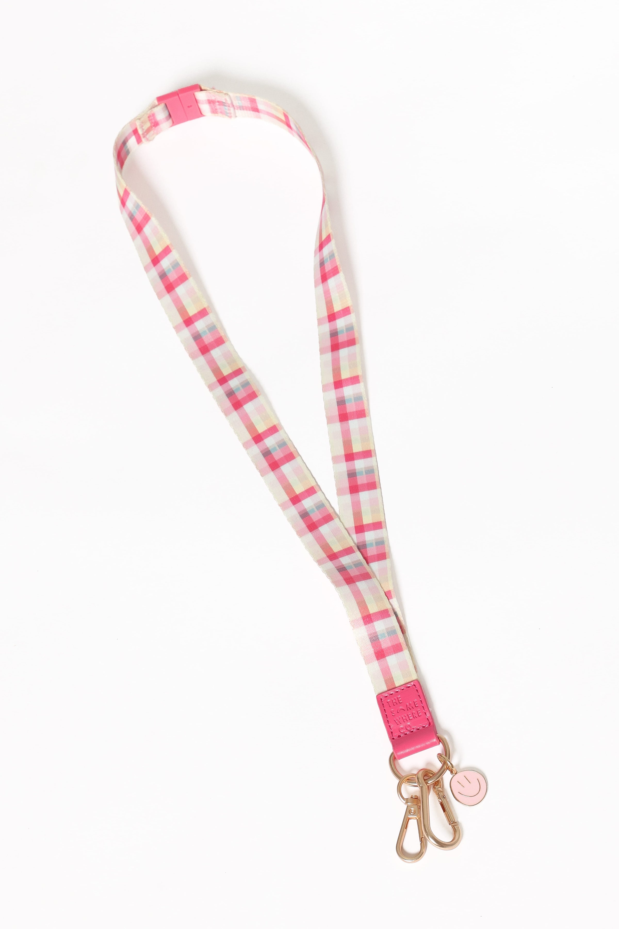 ACCESSORIES Lanyard - Pink Picnic Plaid