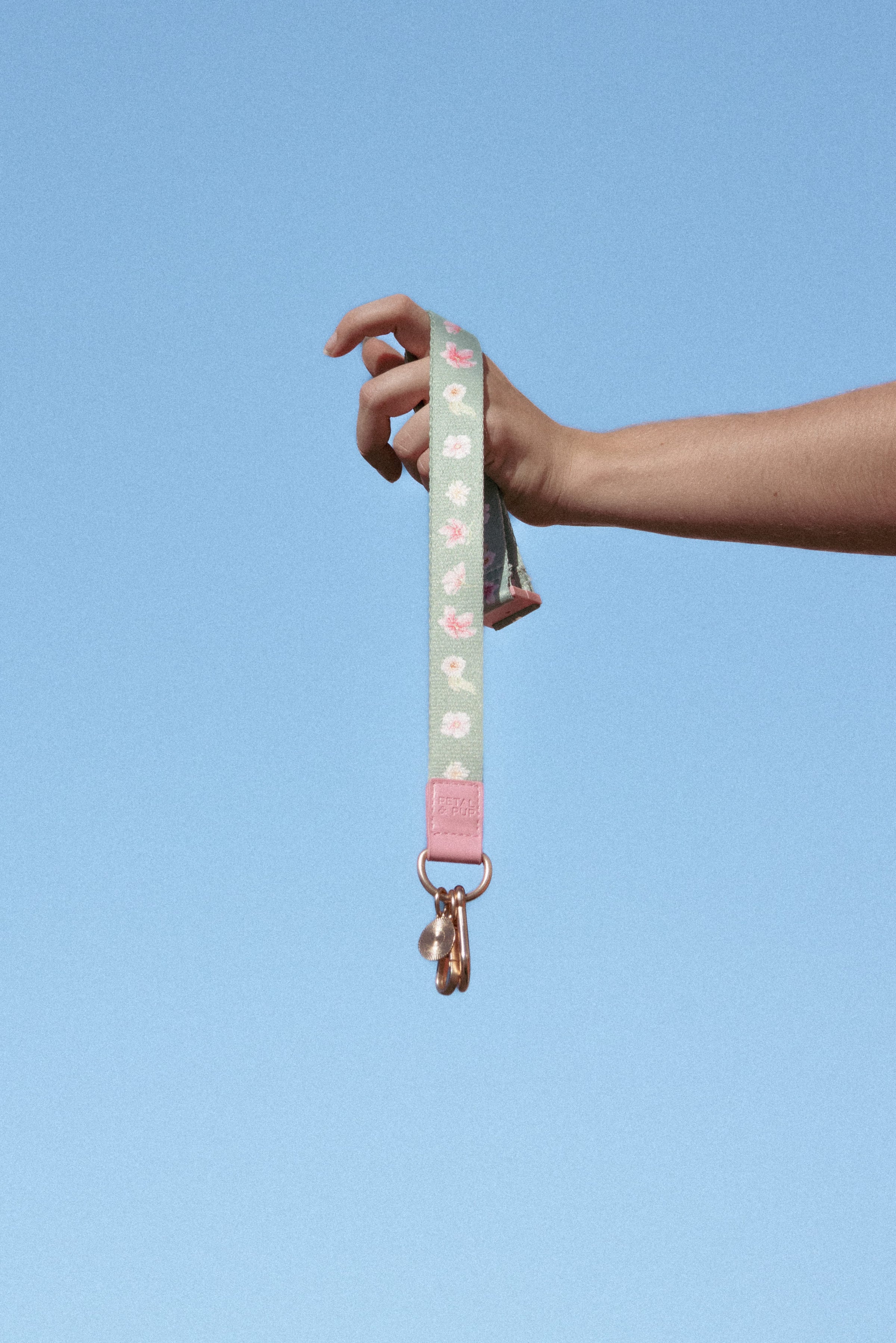 ACCESSORIES Lanyard - Sage Wildflowers