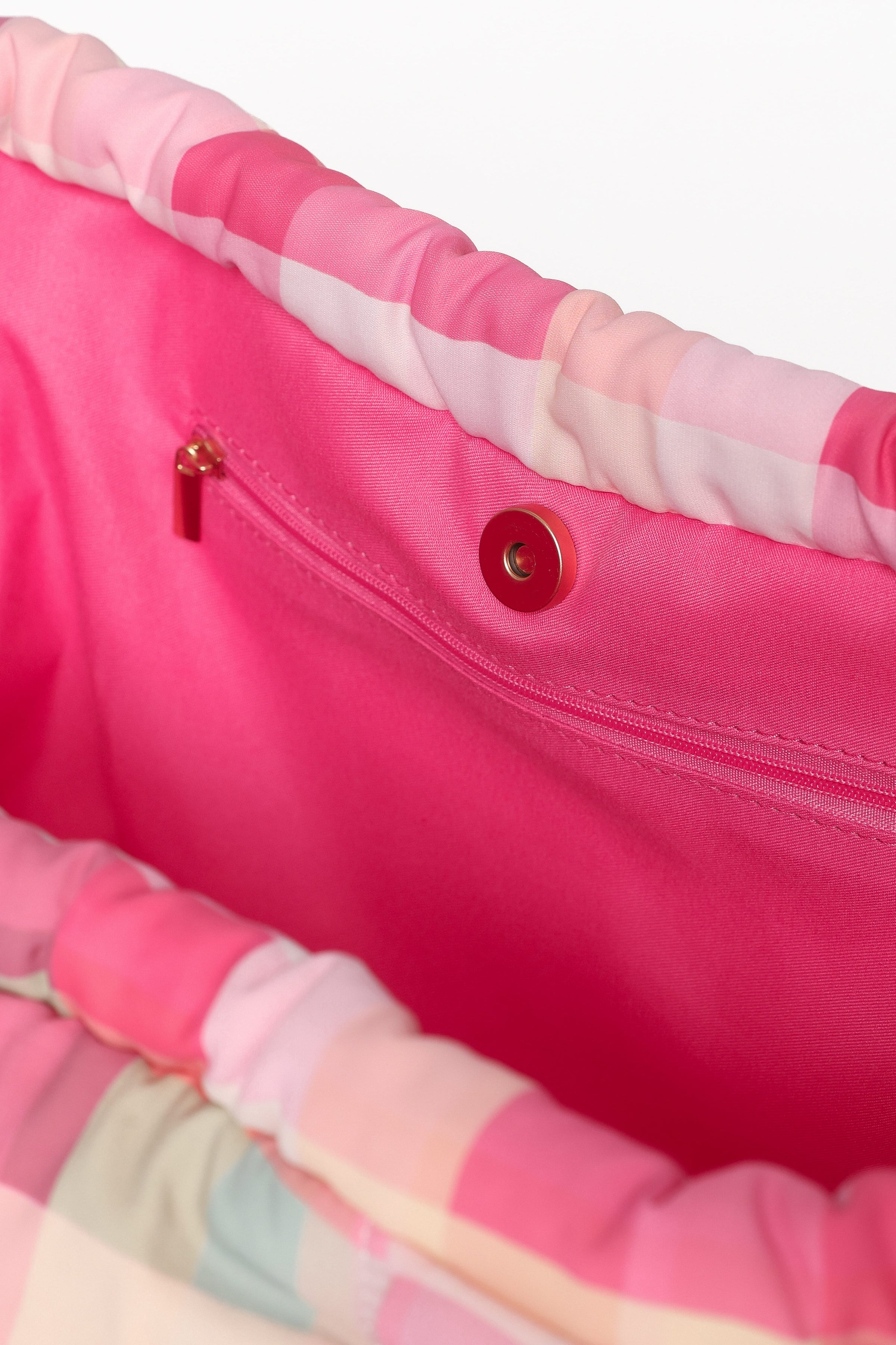 ACCESSORIES Marshmallow Midi Tote - Pink Picnic Plaid