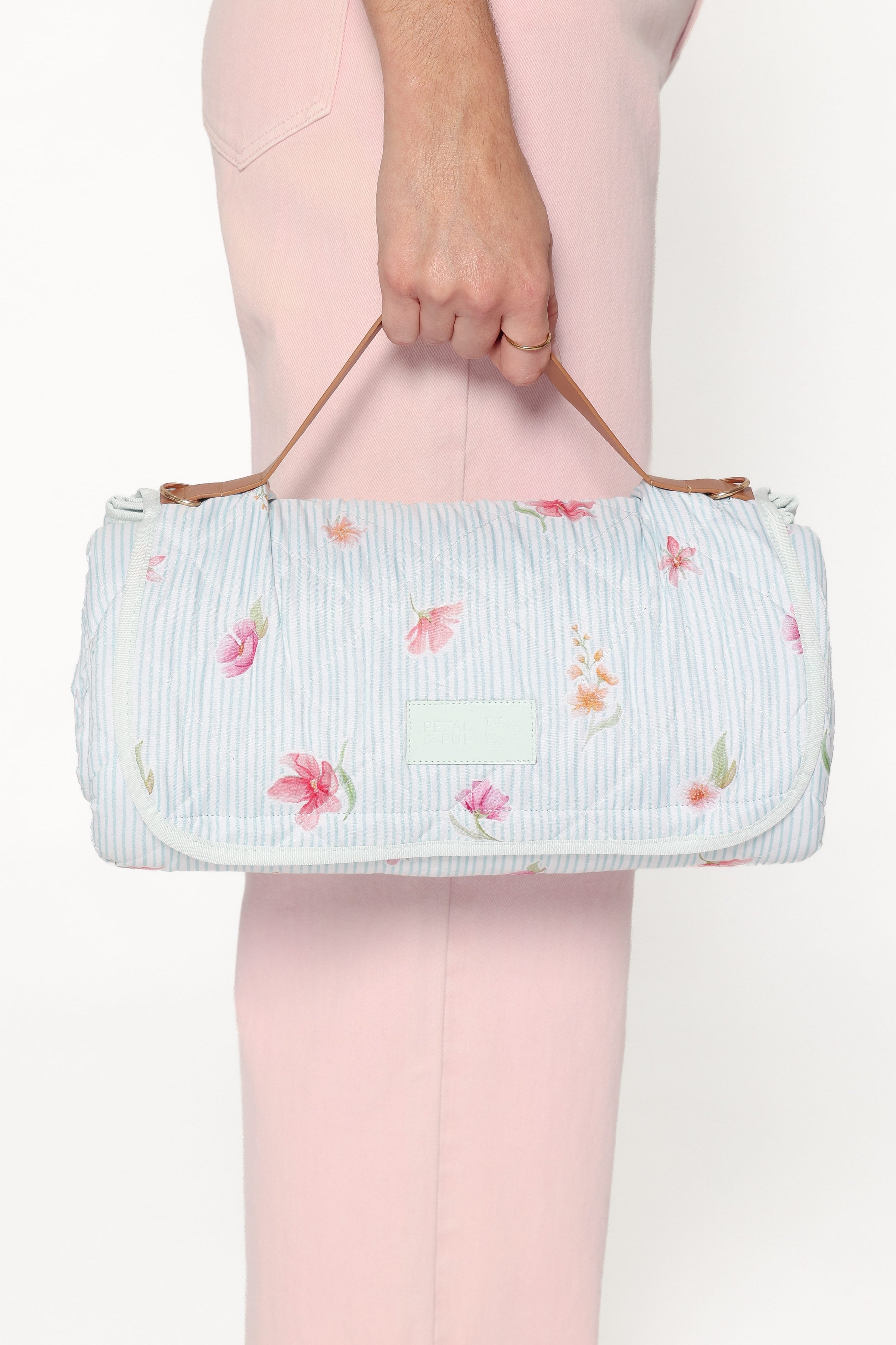 ACCESSORIES Picnic Rug - Blue Garden Stripe