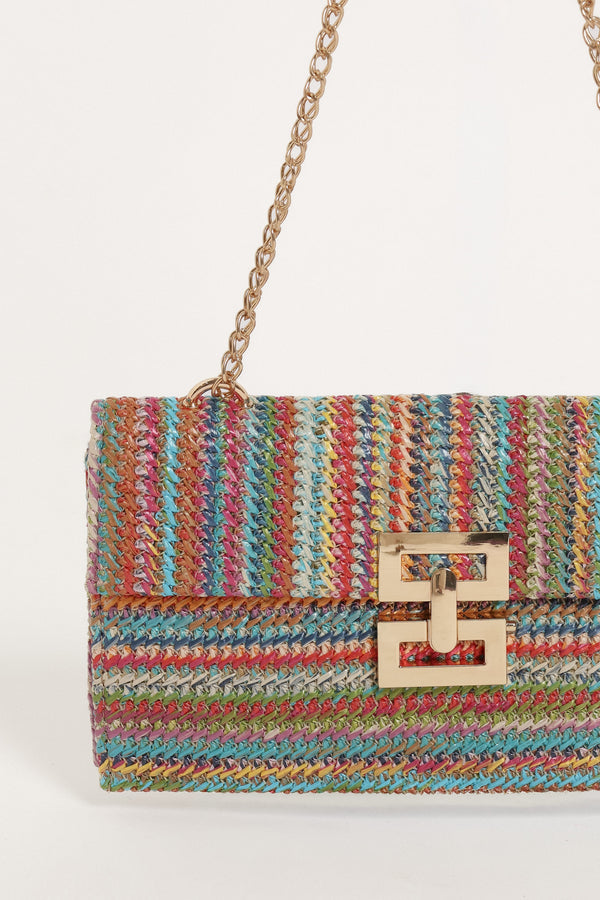 ACCESSORIES Rihanna Clutch Bag - Rainbow
