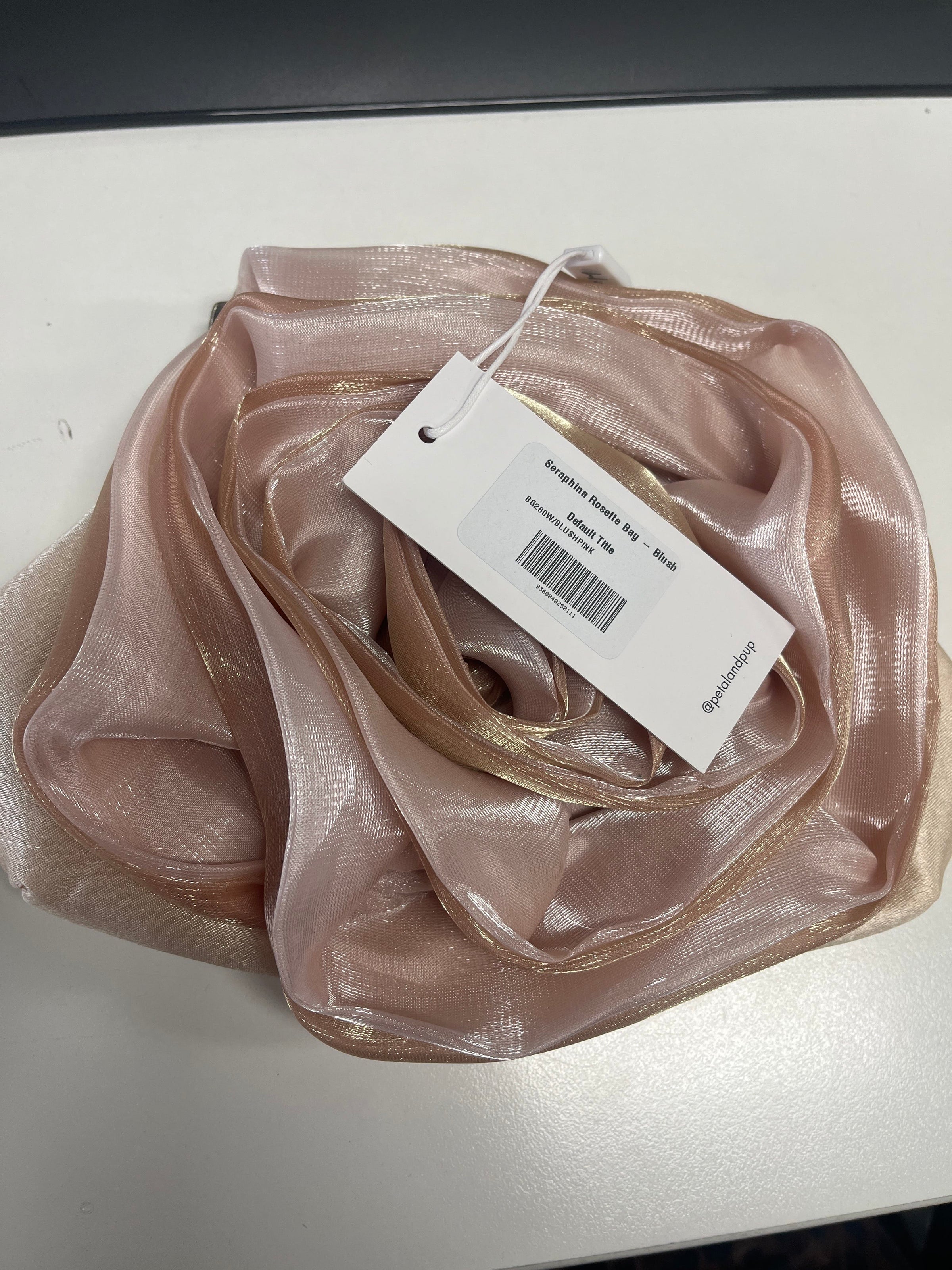 ACCESSORIES Seraphina Rosette Bag - Blush Pink