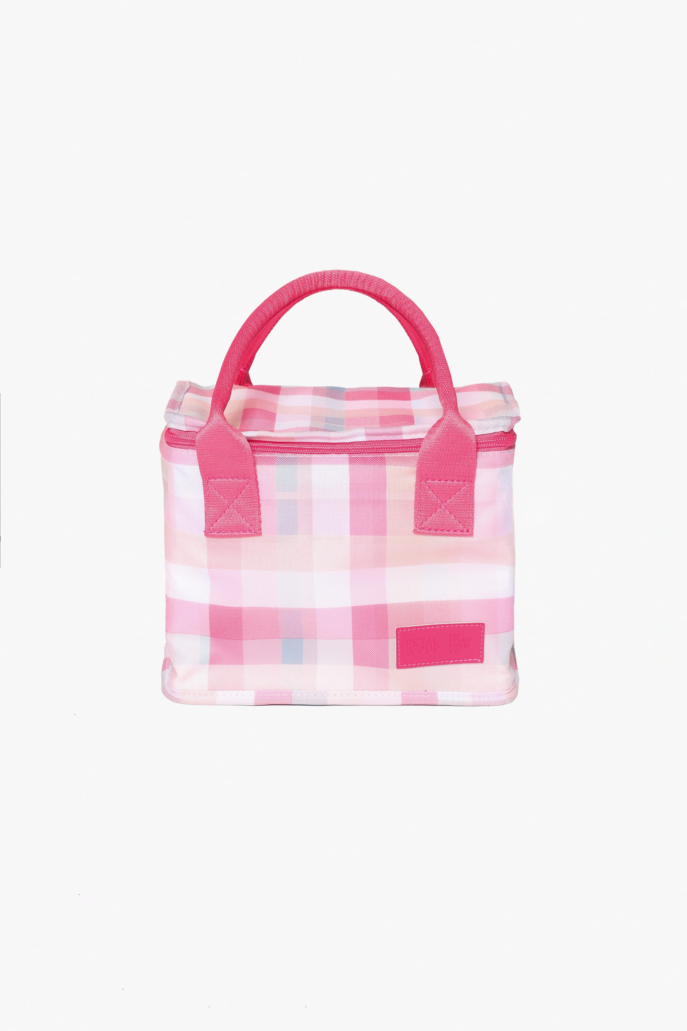 ACCESSORIES The Graze Lunch Bag - Pink Picnic Plaid