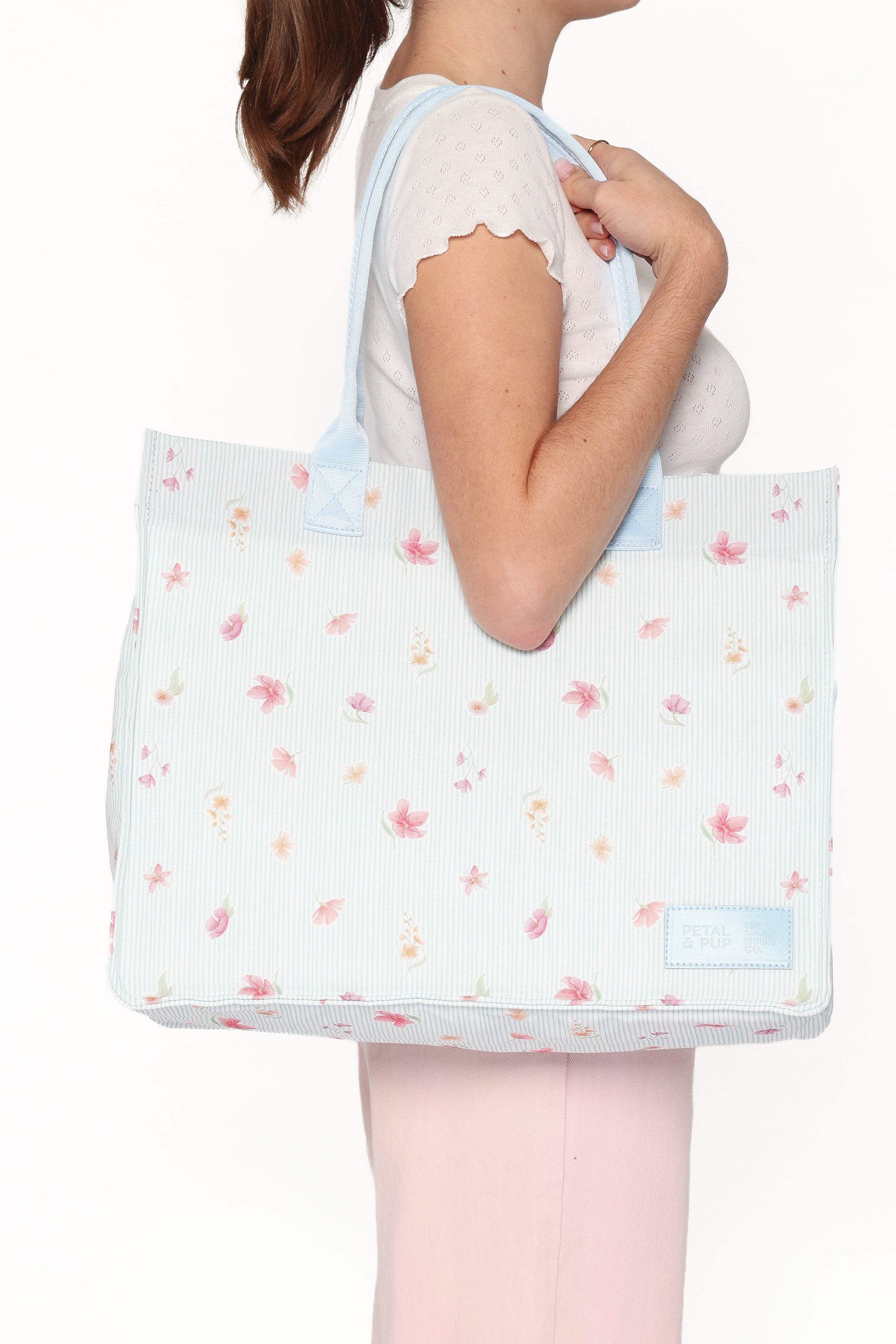 ACCESSORIES Ultimate Tote Bag - Blue Garden Stripe