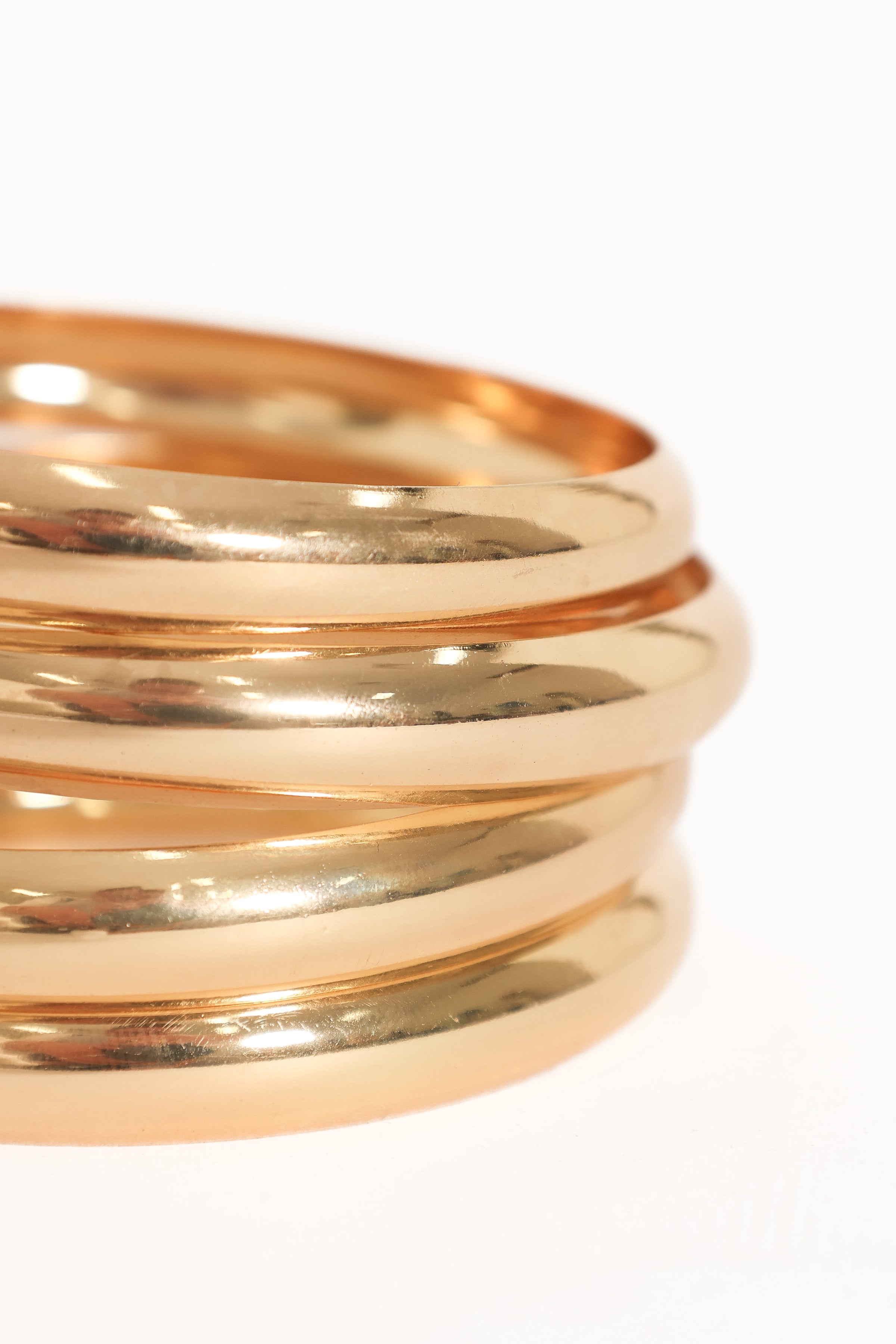 ACCESSORIES Zoey Bangle Set - Gold