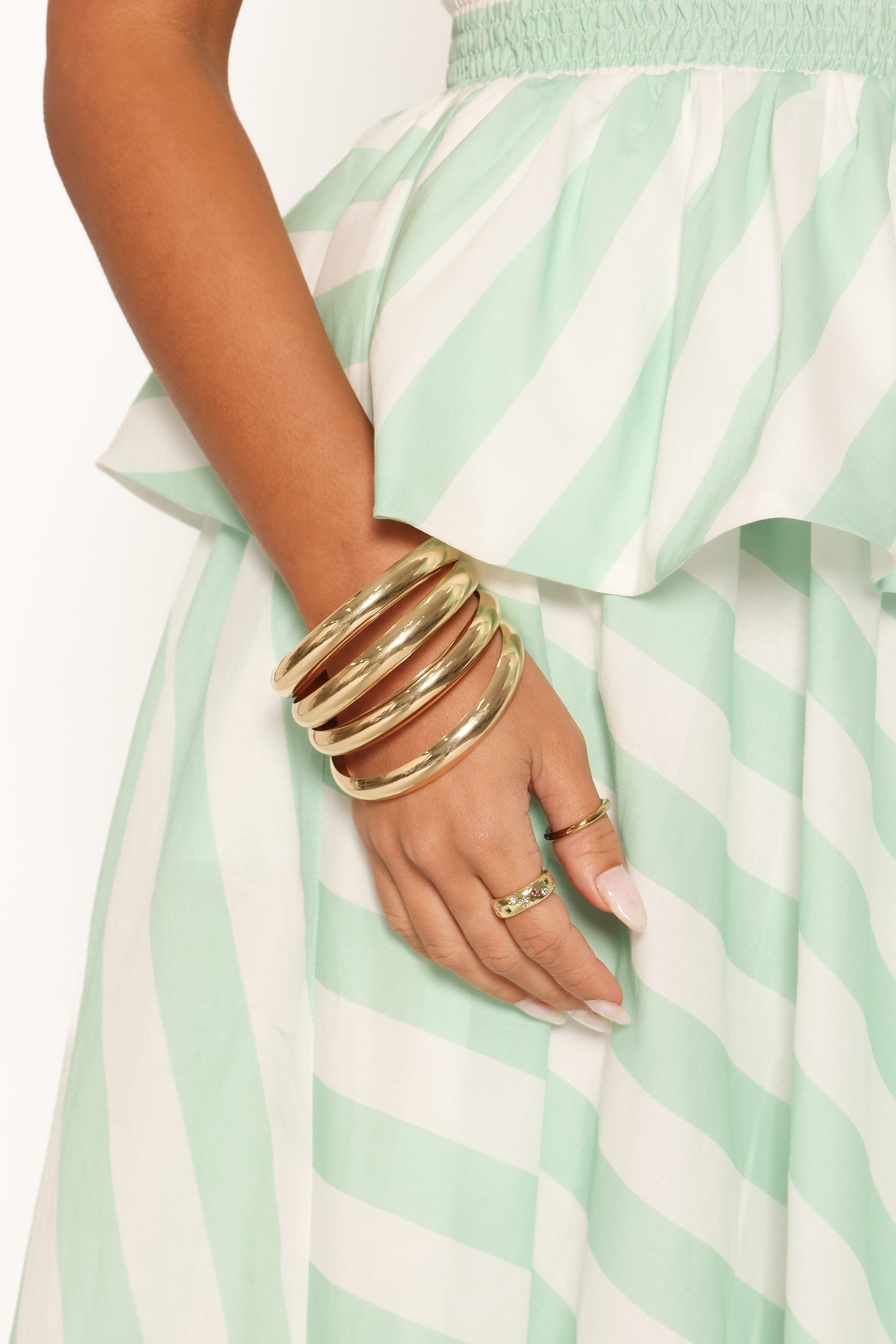 ACCESSORIES Zoey Bangle Set - Gold