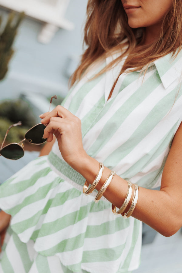 ACCESSORIES Zoey Bangle Set - Gold