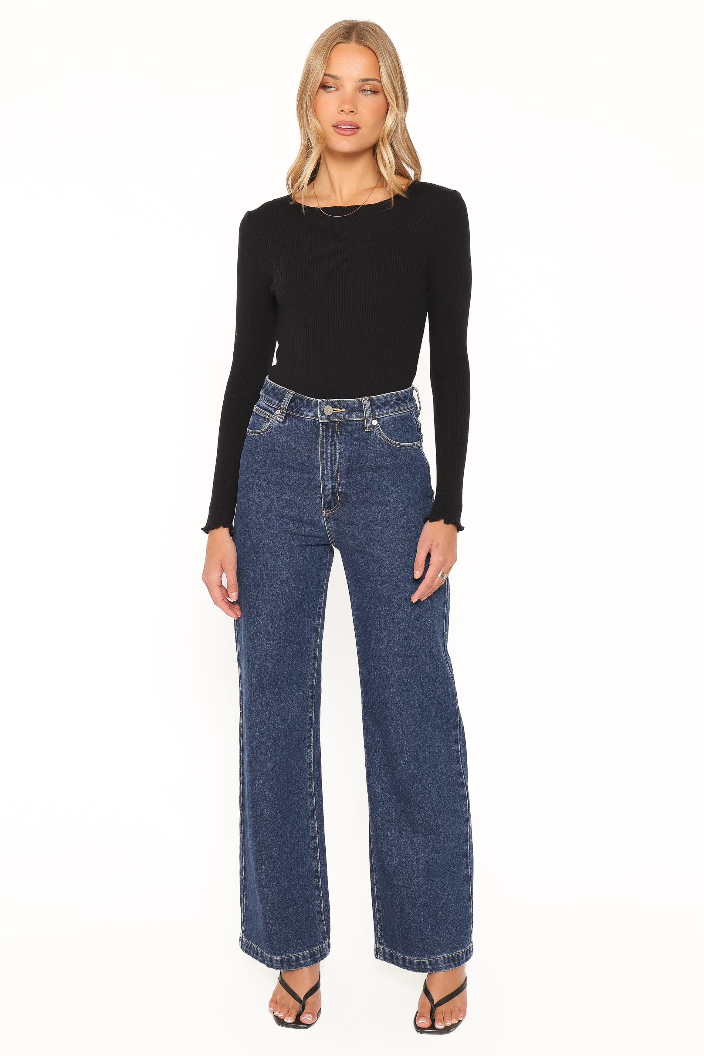Rollas Downtown Flare Jeans - Canyon Stone | Petal & Pup