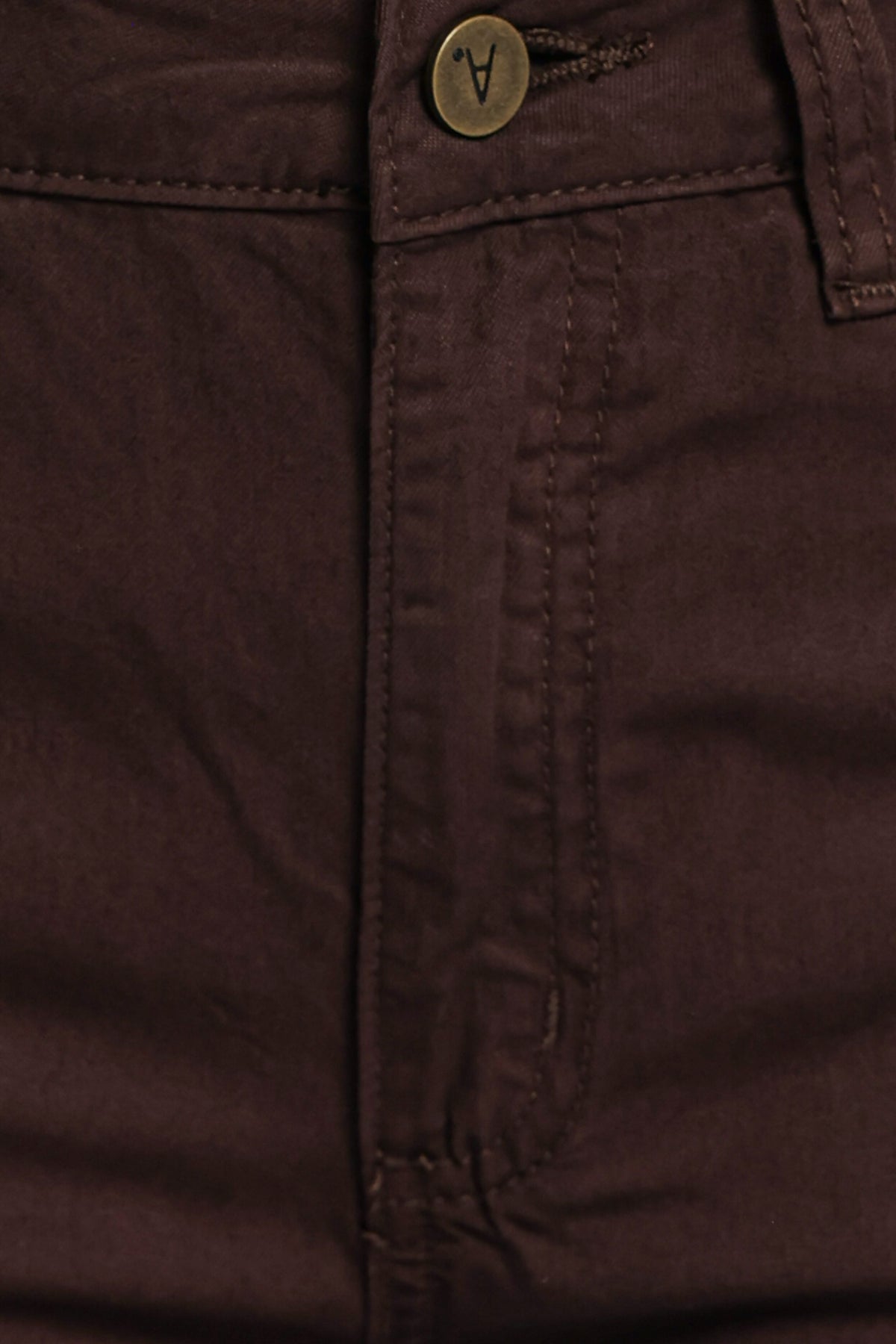 BOTTOMS Abrand 95 Baggy Drill Jeans - Chocolate