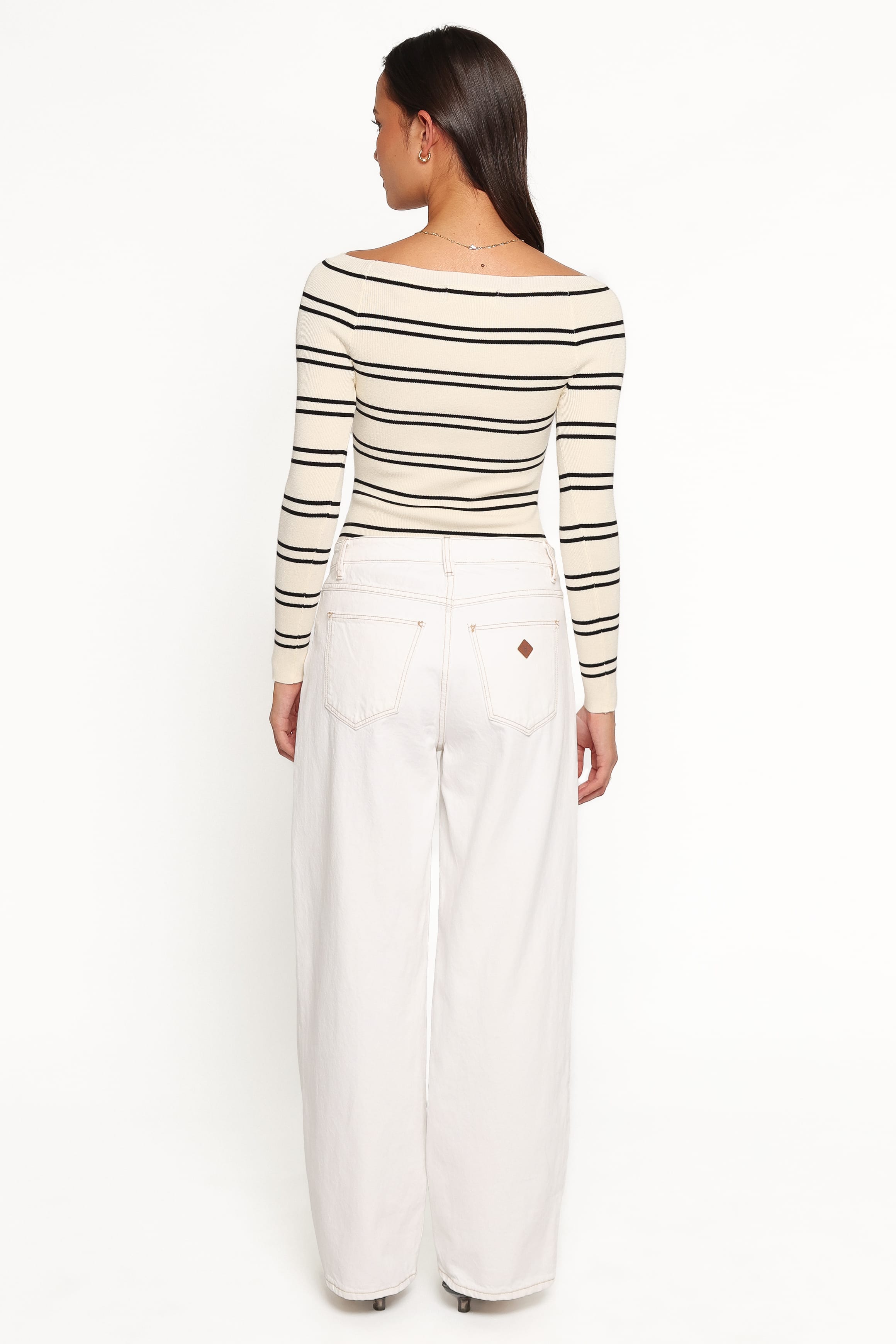 BOTTOMS Abrand 95 Baggy Petite Jeans - Porcelain