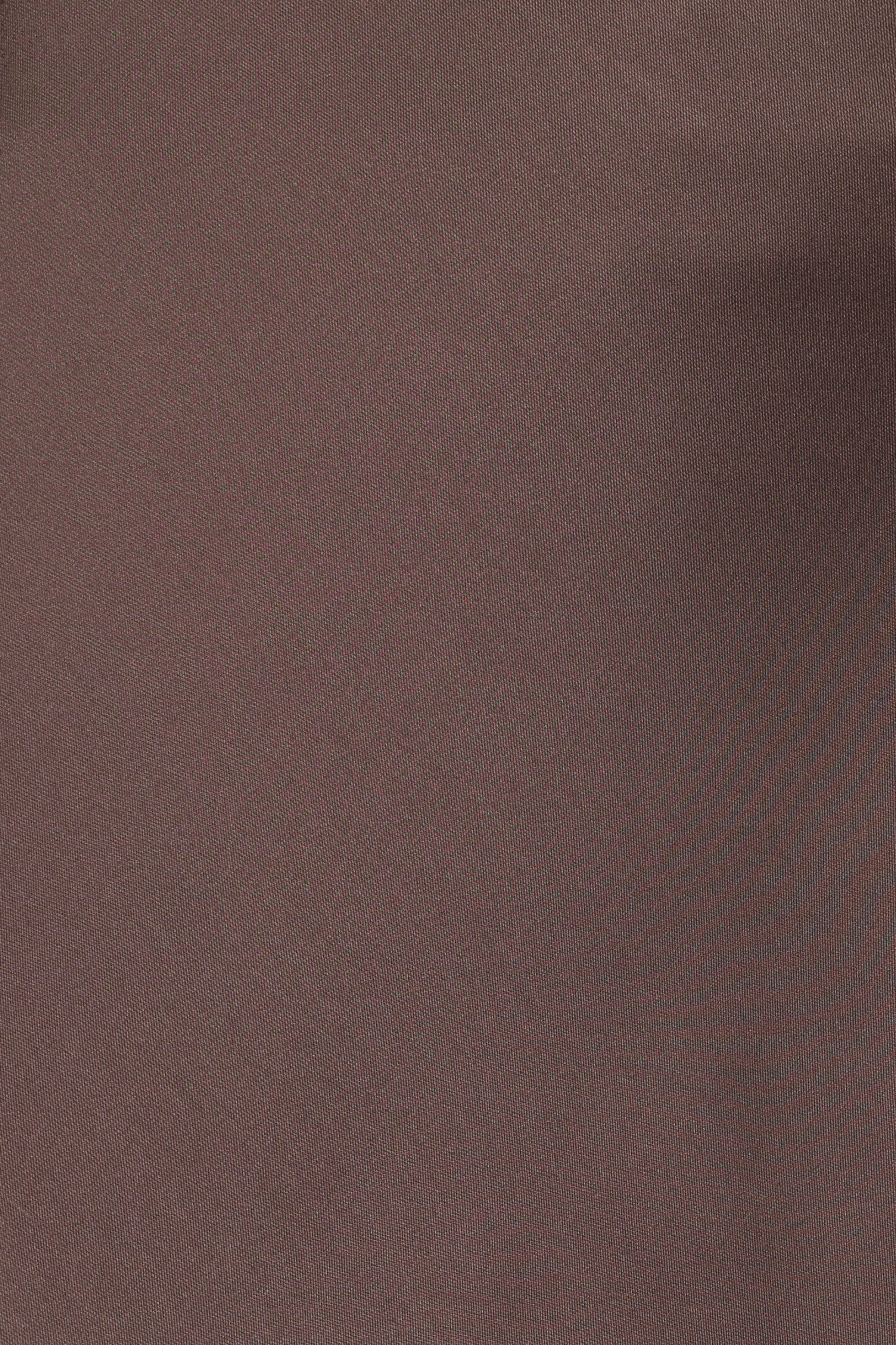 BOTTOMS Alira Lace Trim Mini Skirt - Chocolate Brown