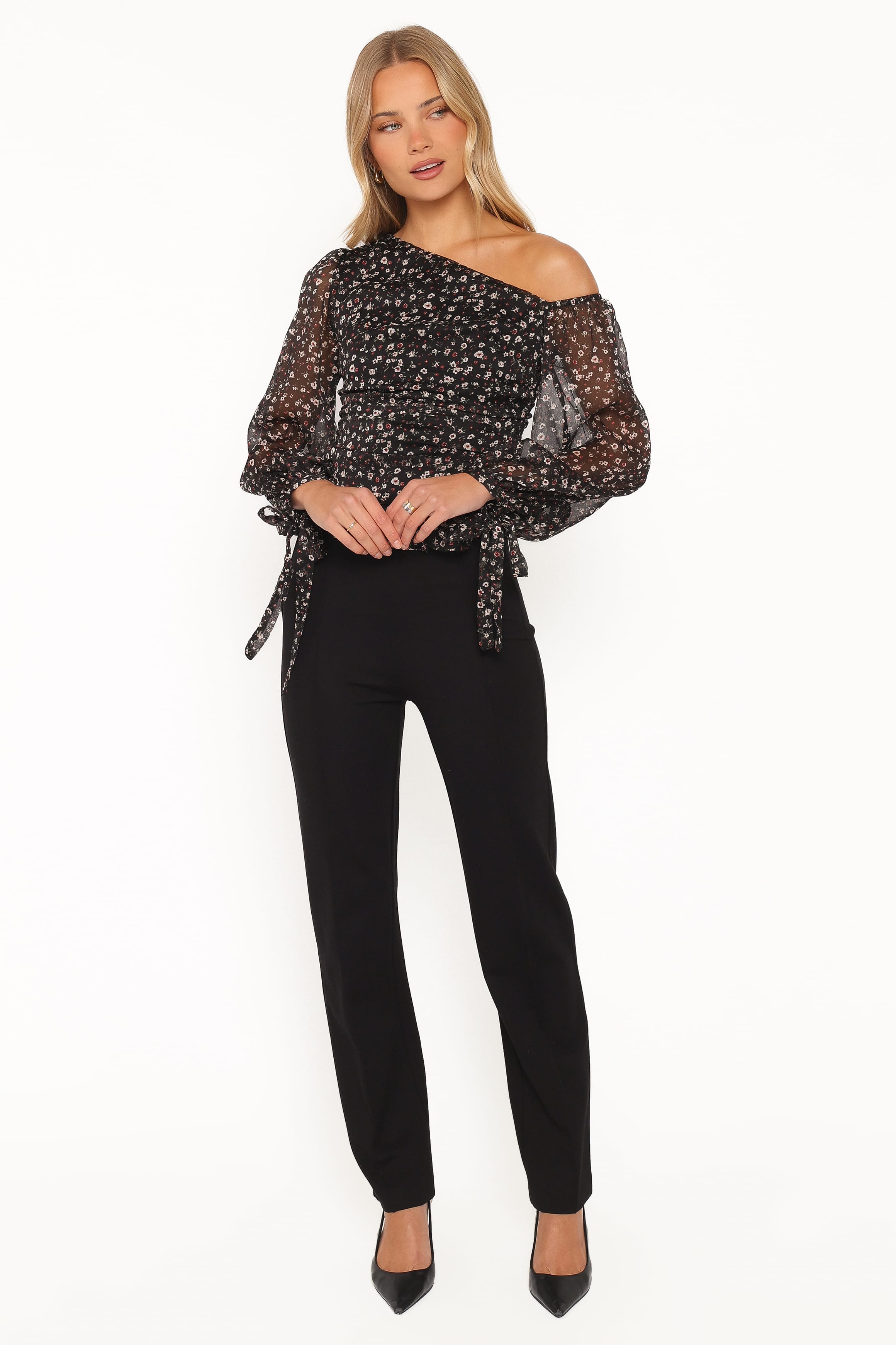 BOTTOMS Beth Ponte Pants - Black