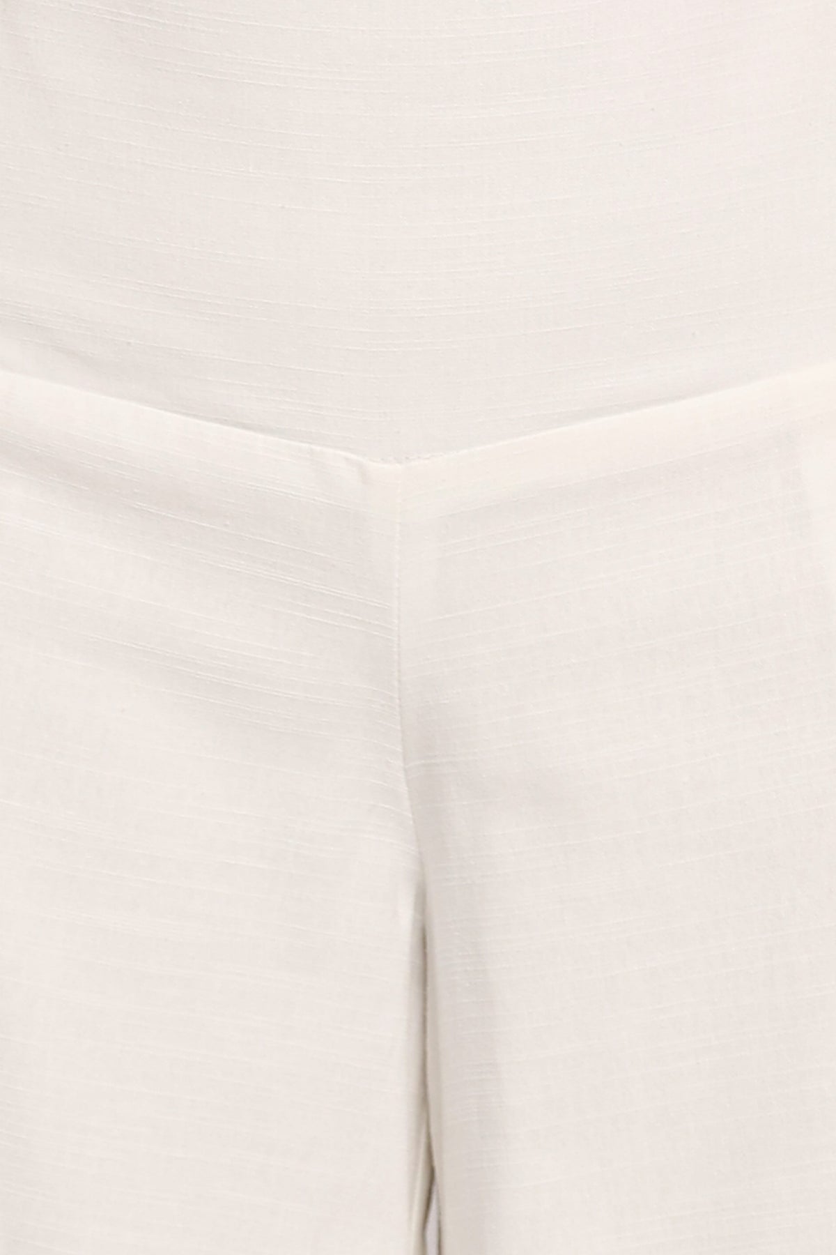 BOTTOMS Enderley Wide Leg Culotte Pants - White